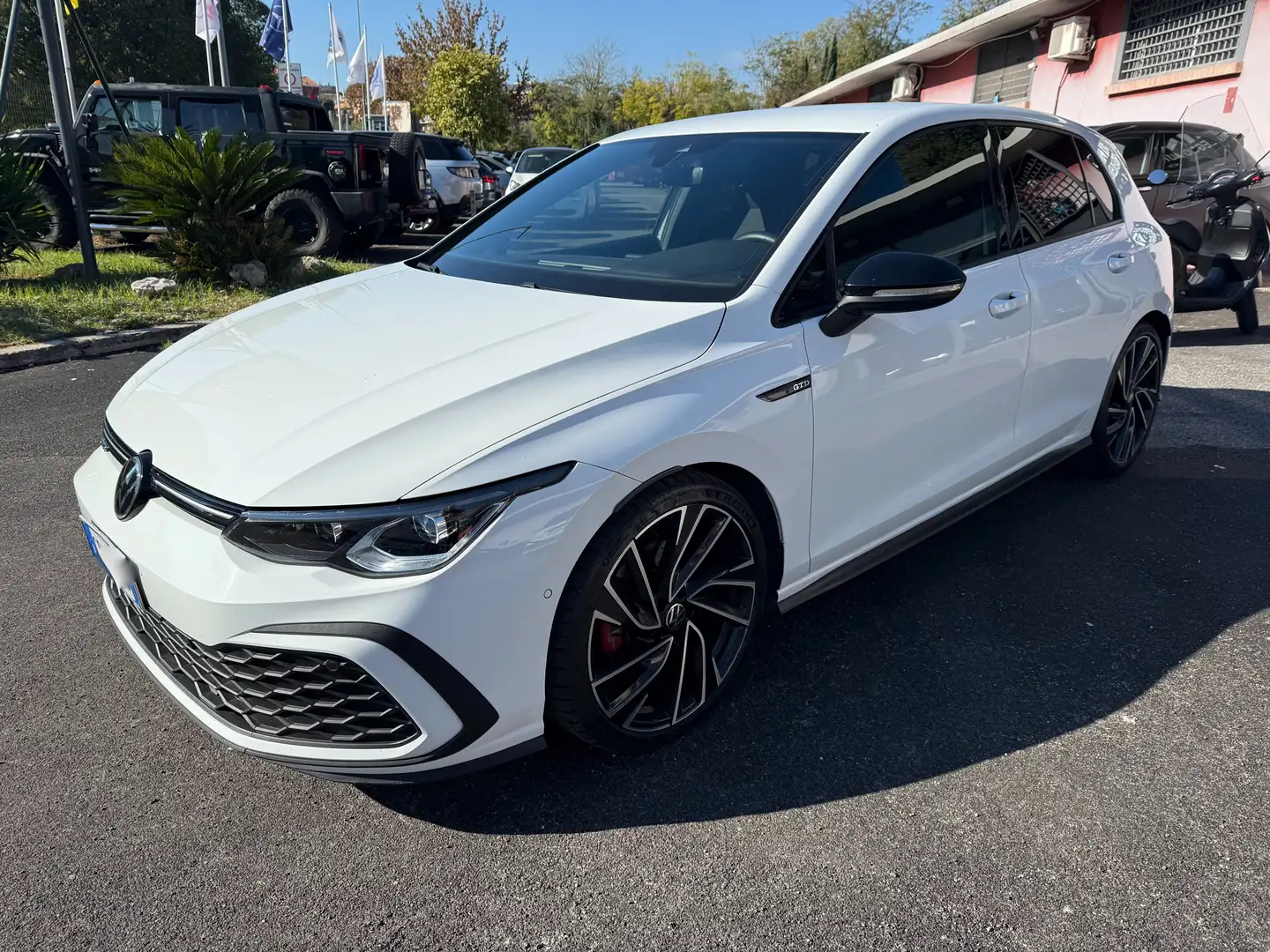 Volkswagen Golf Golf VIII 2.0 tdi GTD 200cv DSG km certificati Weiß - 1
