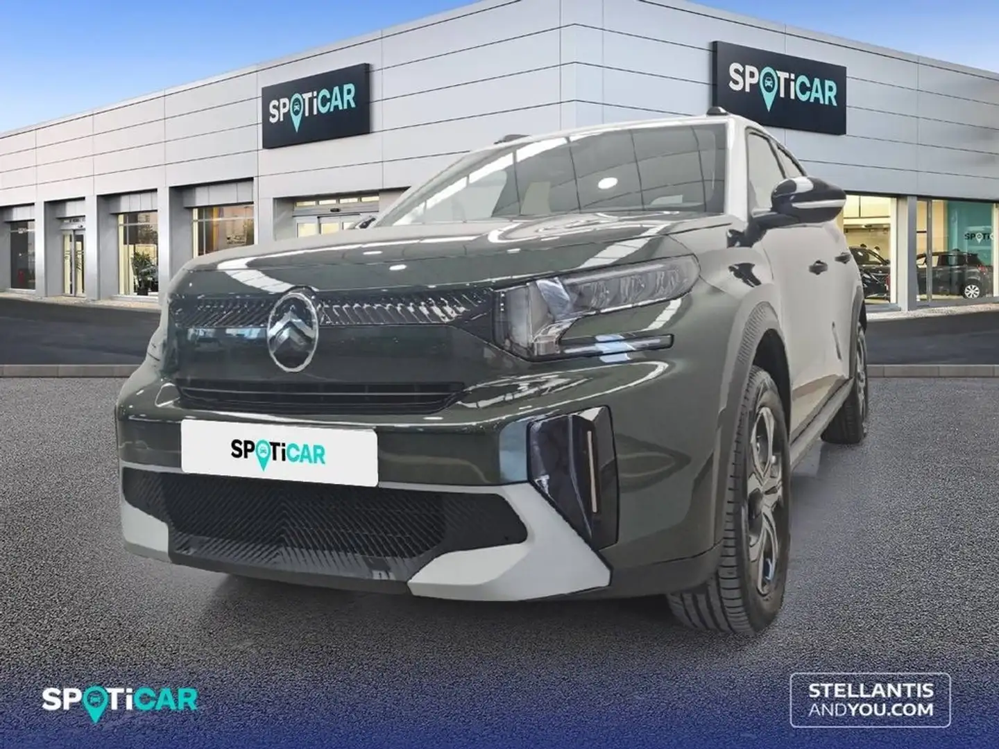 Citroen C3 Aircross Hybrid 145 ë-DCS6 Plus Verde - 1