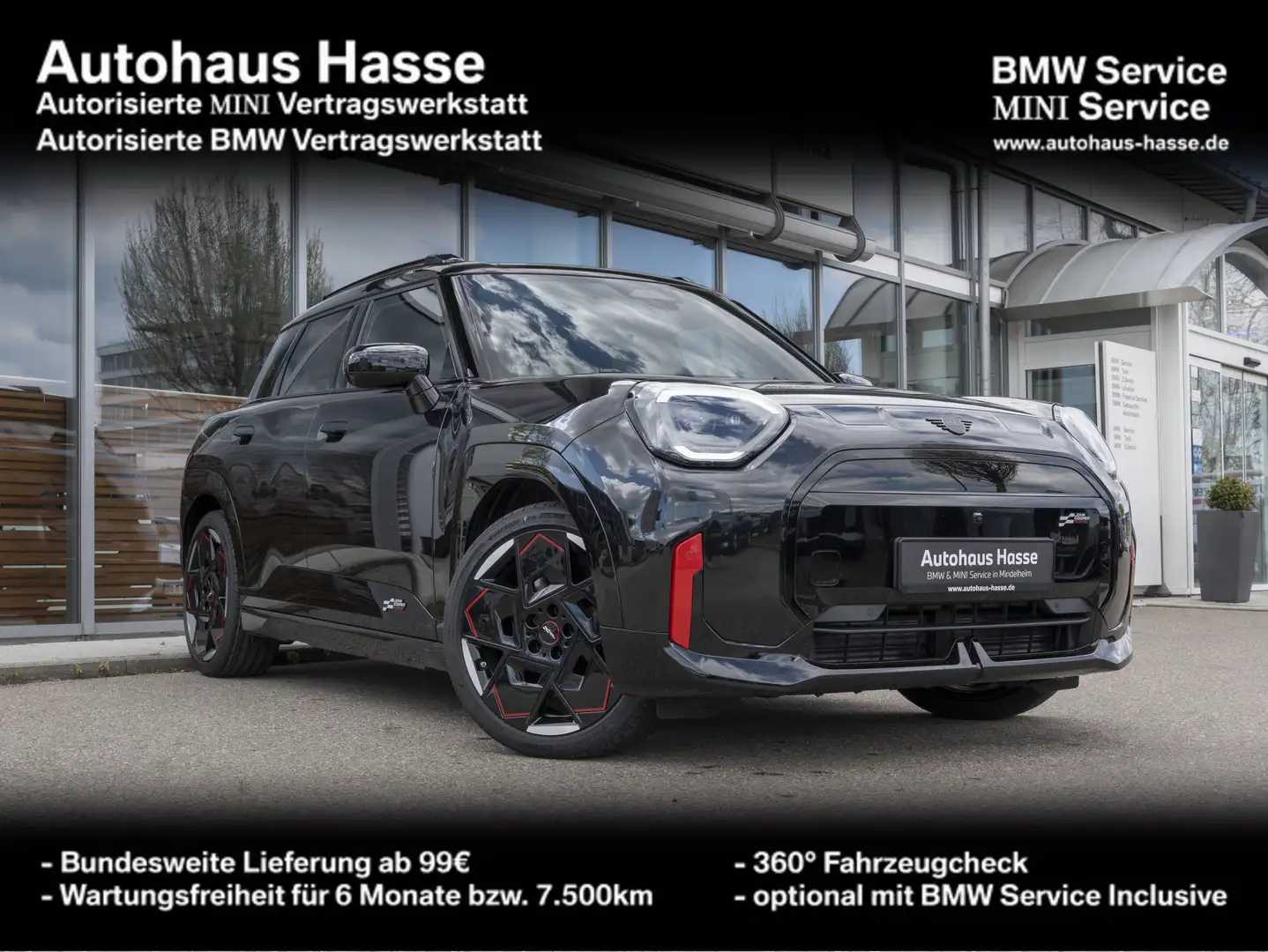 MINI Aceman E John Cooper Works Trim Paket L Schwarz - 1