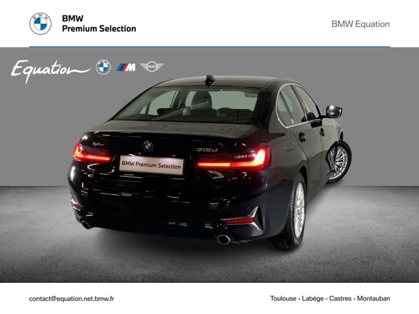 BMW 318 318dA MH 150ch Luxury - 2