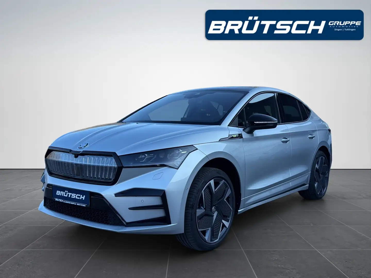 Skoda Enyaq Coupe RS 4x4 82kWh 250kW/340PS RS Lounge Silber - 1