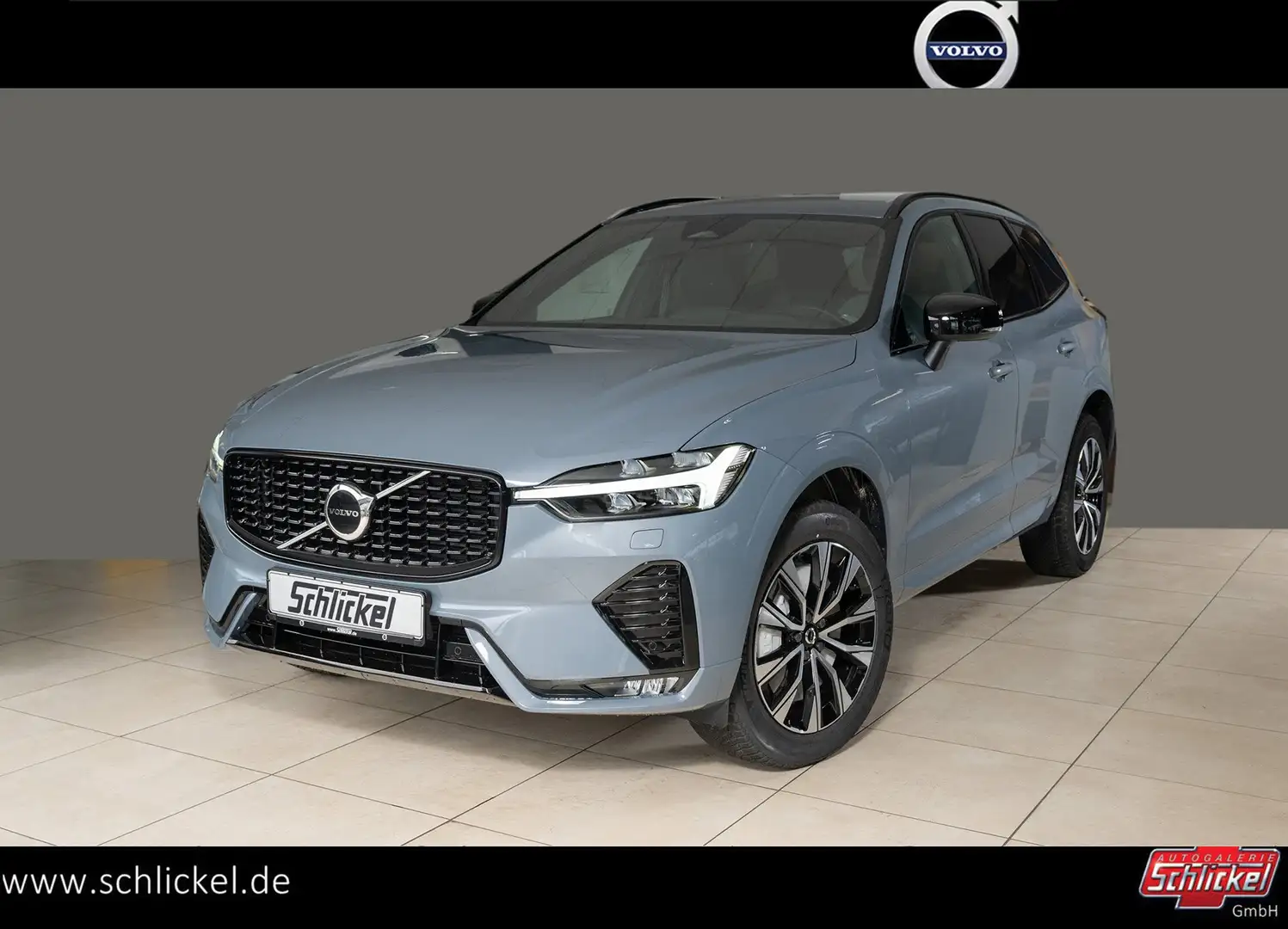 Volvo XC60 B4 Diesel Plus Dark Navi ACC Teilleder LM Met. Gris - 1