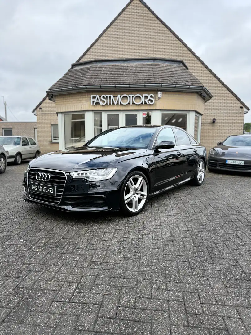 Audi A6 3.0 TDi V6 Quattro S line matrix led Чёрный - 1