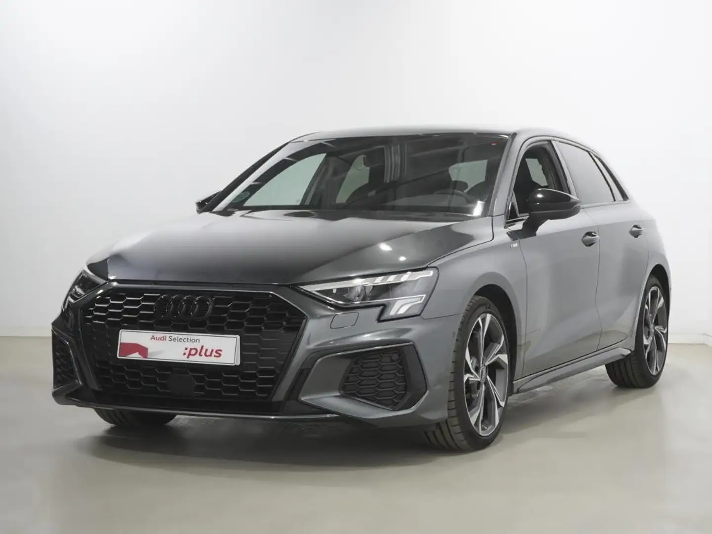 Audi A3 Sportback 35TDI Black line S tronic Gris - 1