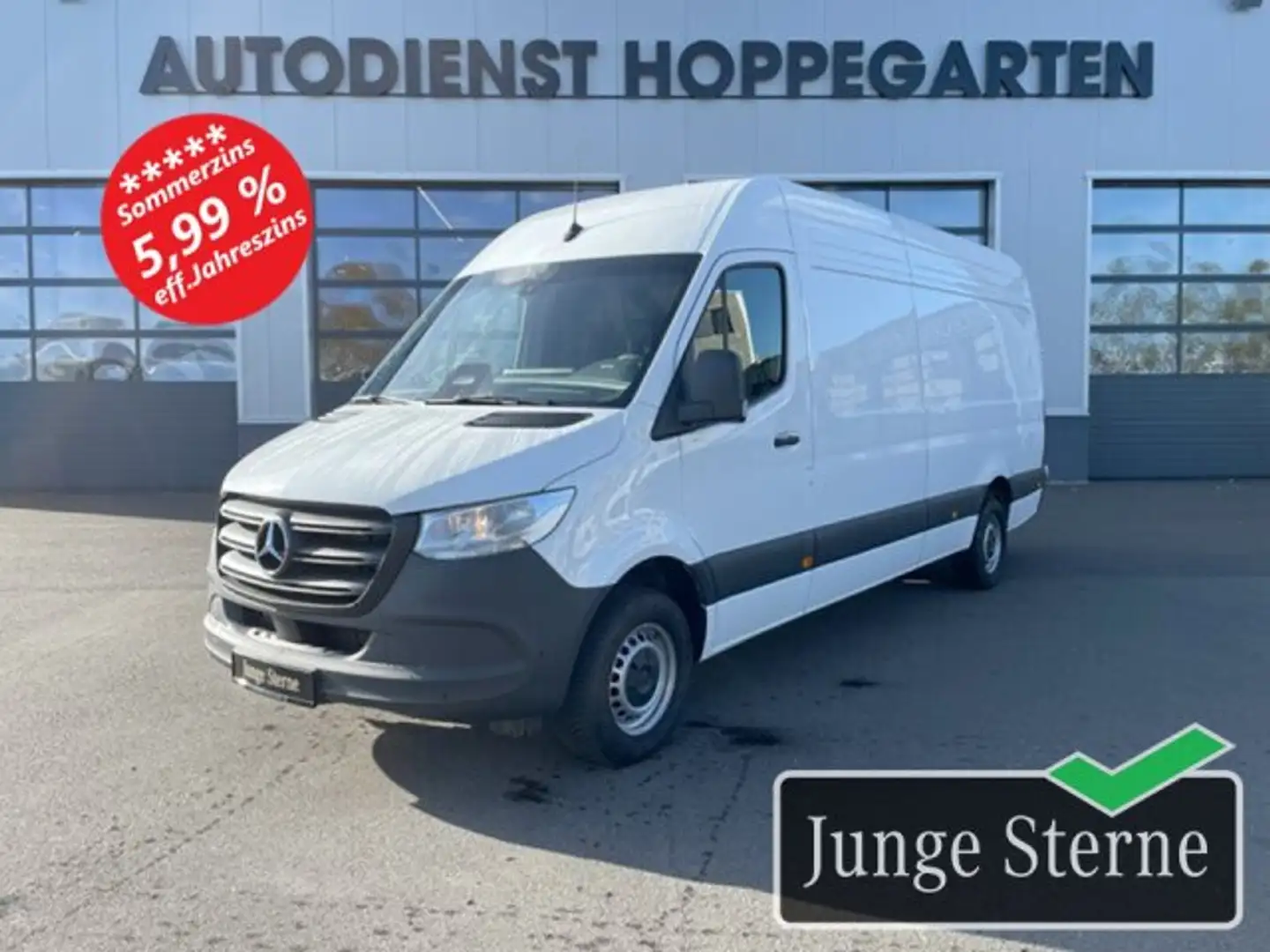 Mercedes-Benz Sprinter 317 CDI KA PRO L3H2 Blanc - 1