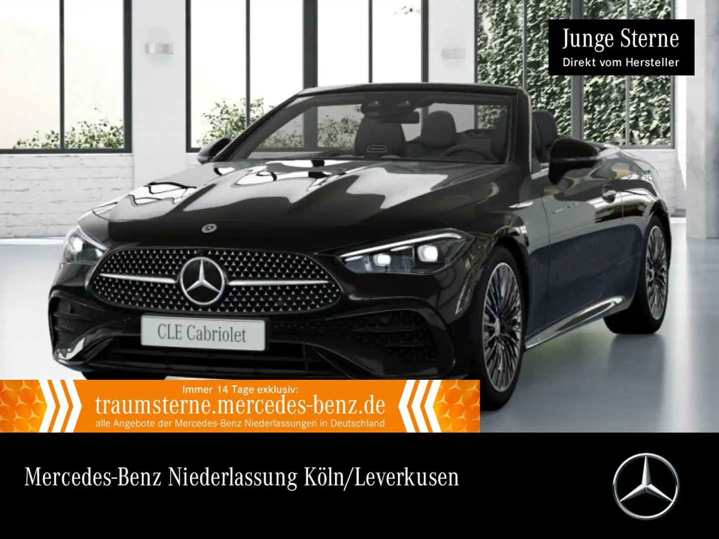 Mercedes-Benz CLE 220 d AMG+NIGHT+360+BURMESTER+SITZKLIMA+9G Schwarz - 1