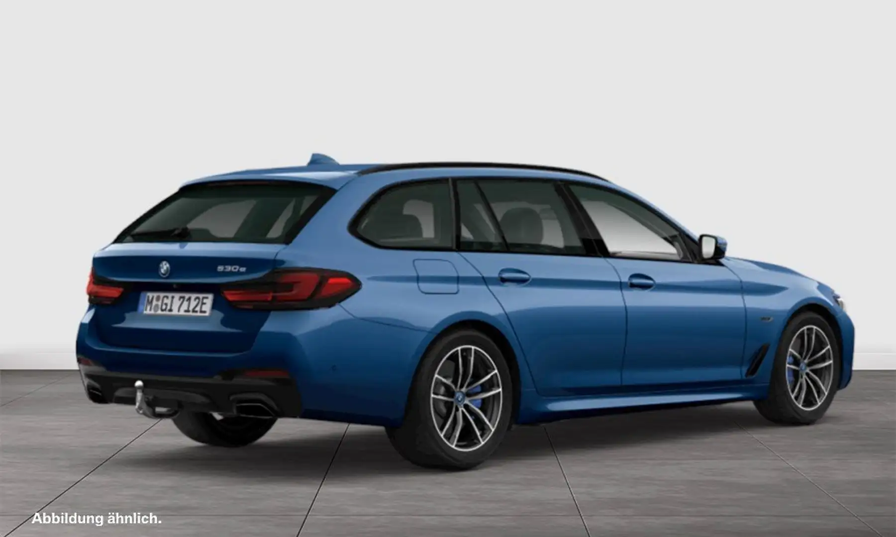 BMW 530 e Touring M-Sport Anhängk. DAProf HeadUp H/K Blau - 2