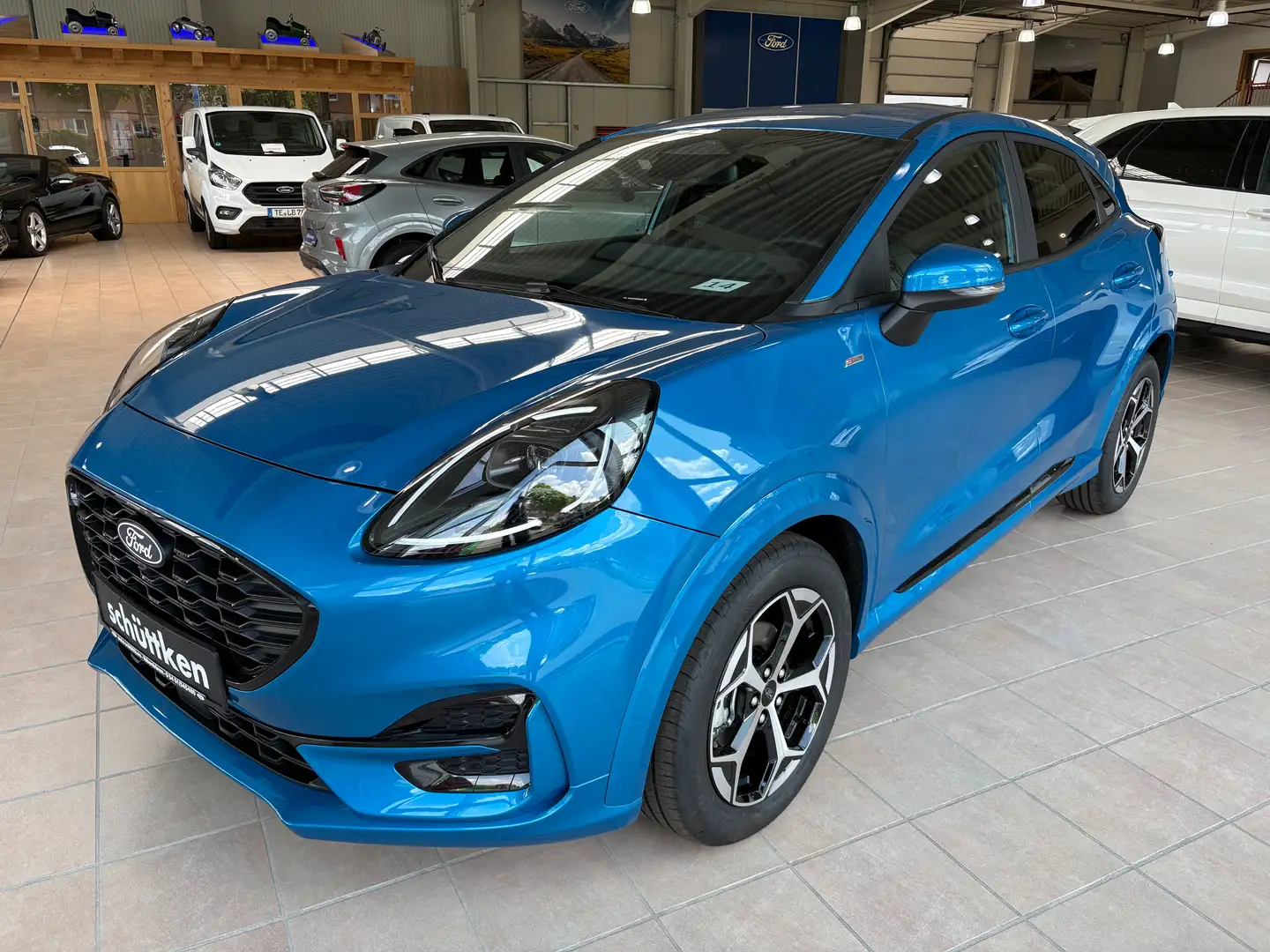 Ford Puma 1.0 EcoBoost Aut. ST-Line SYNC4, CAM, WiPa, 5/100 Bleu - 1