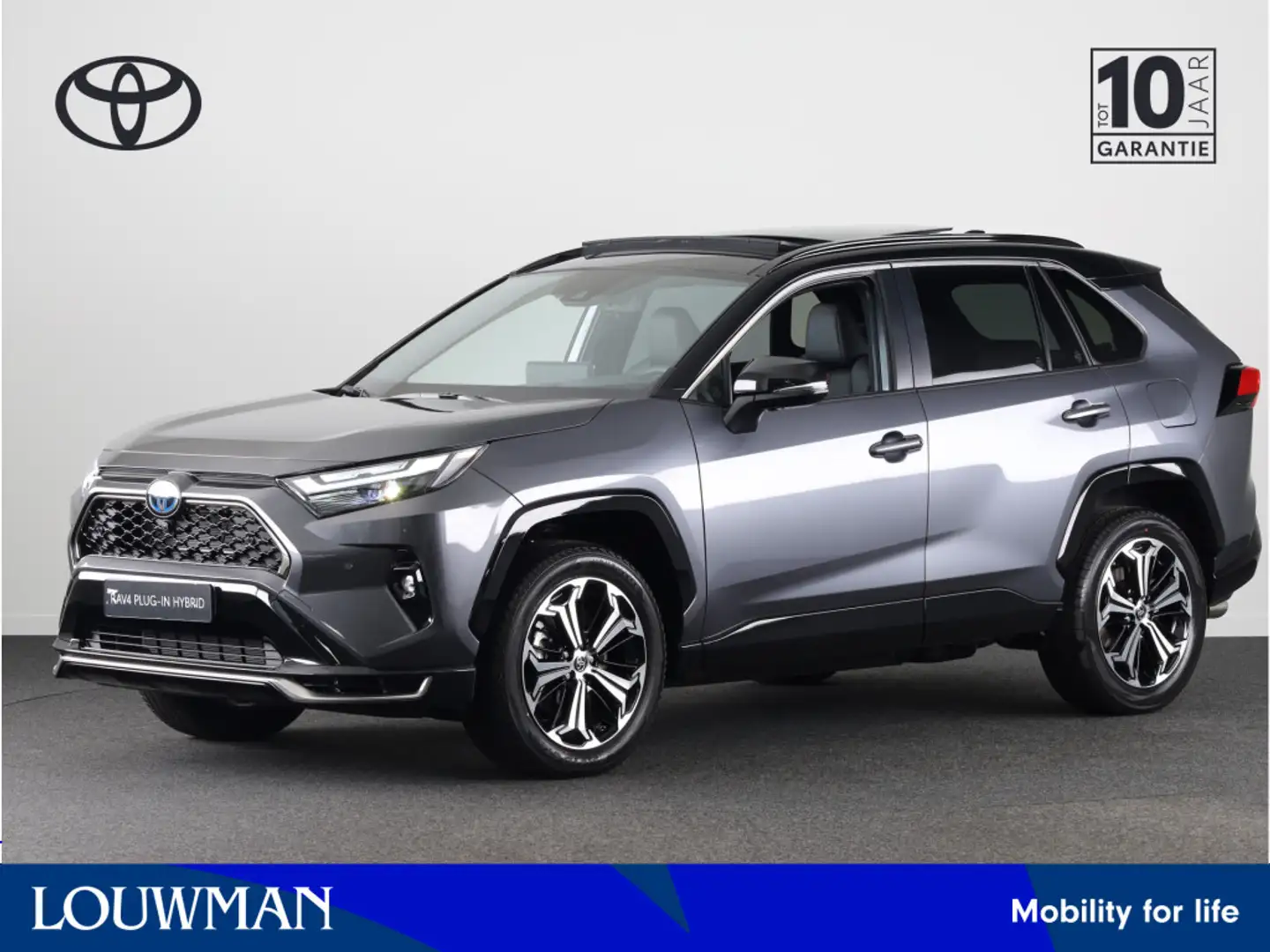 Toyota RAV 4 2.5 Plug-in Hybrid AWD Bi-Tone Plus *NIEUW* | Elek Grau - 1