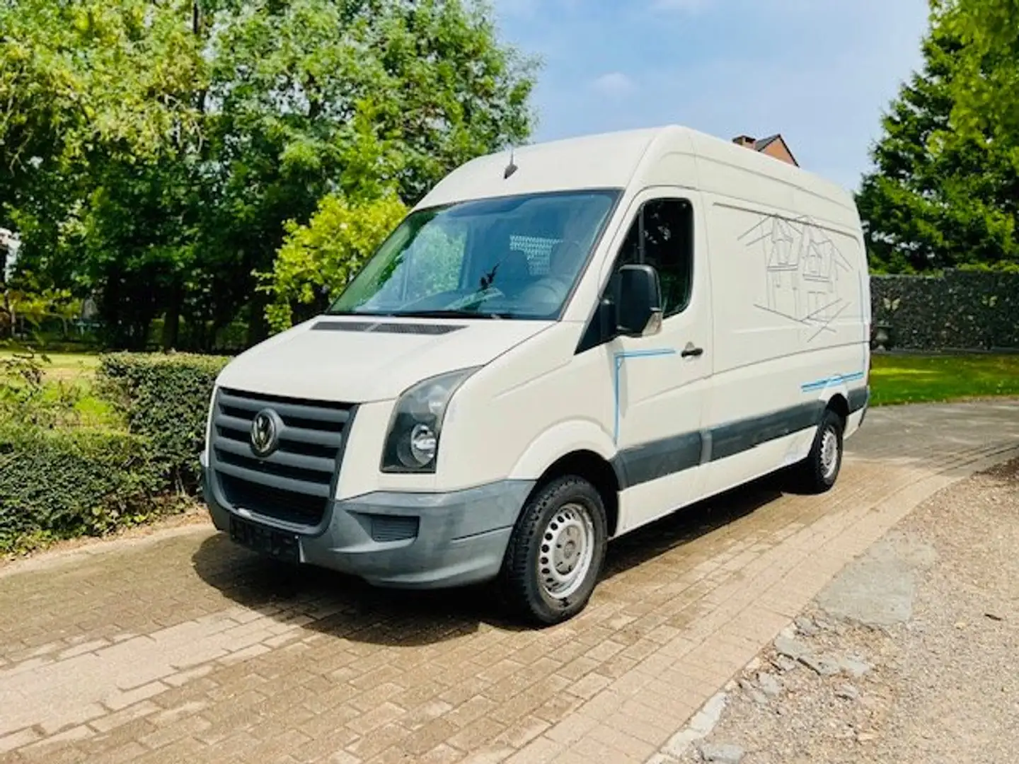 Volkswagen Crafter Crafter 35-2.5TDI DPF L2H2 Airco 5cyl. Білий - 1
