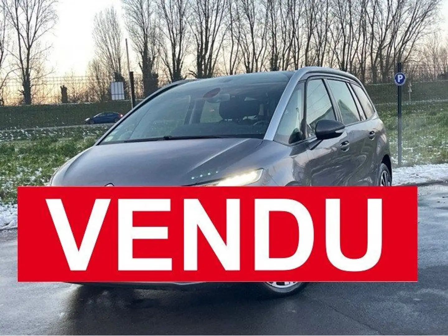 Citroen C4 GRAND SPACETOURER HDI 130CH SHINE 04/2019 - 7 PLAC Gris - 1