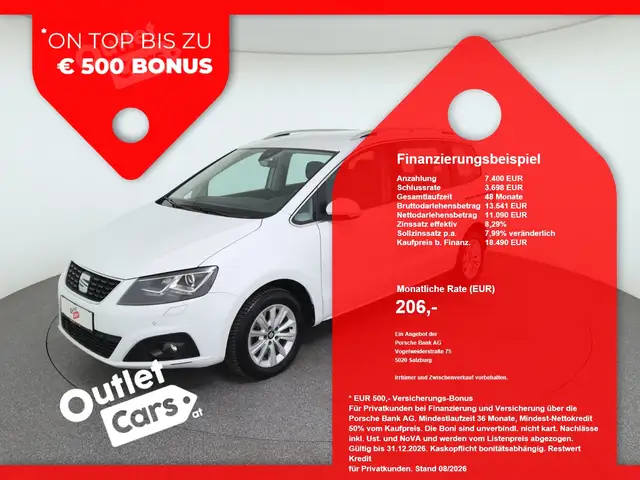 SEAT Alhambra 2.0 TDI Style ASSIST+NAVI+RFK+DynLicht