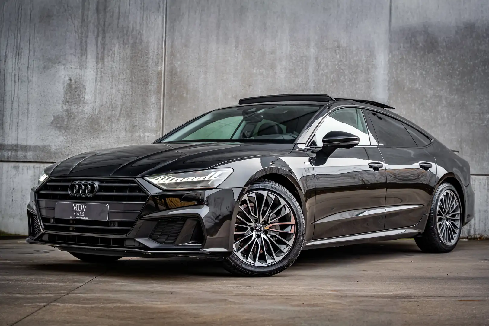 Audi A7 S-LINE*TOITPANORAMIQUE Noir - 1