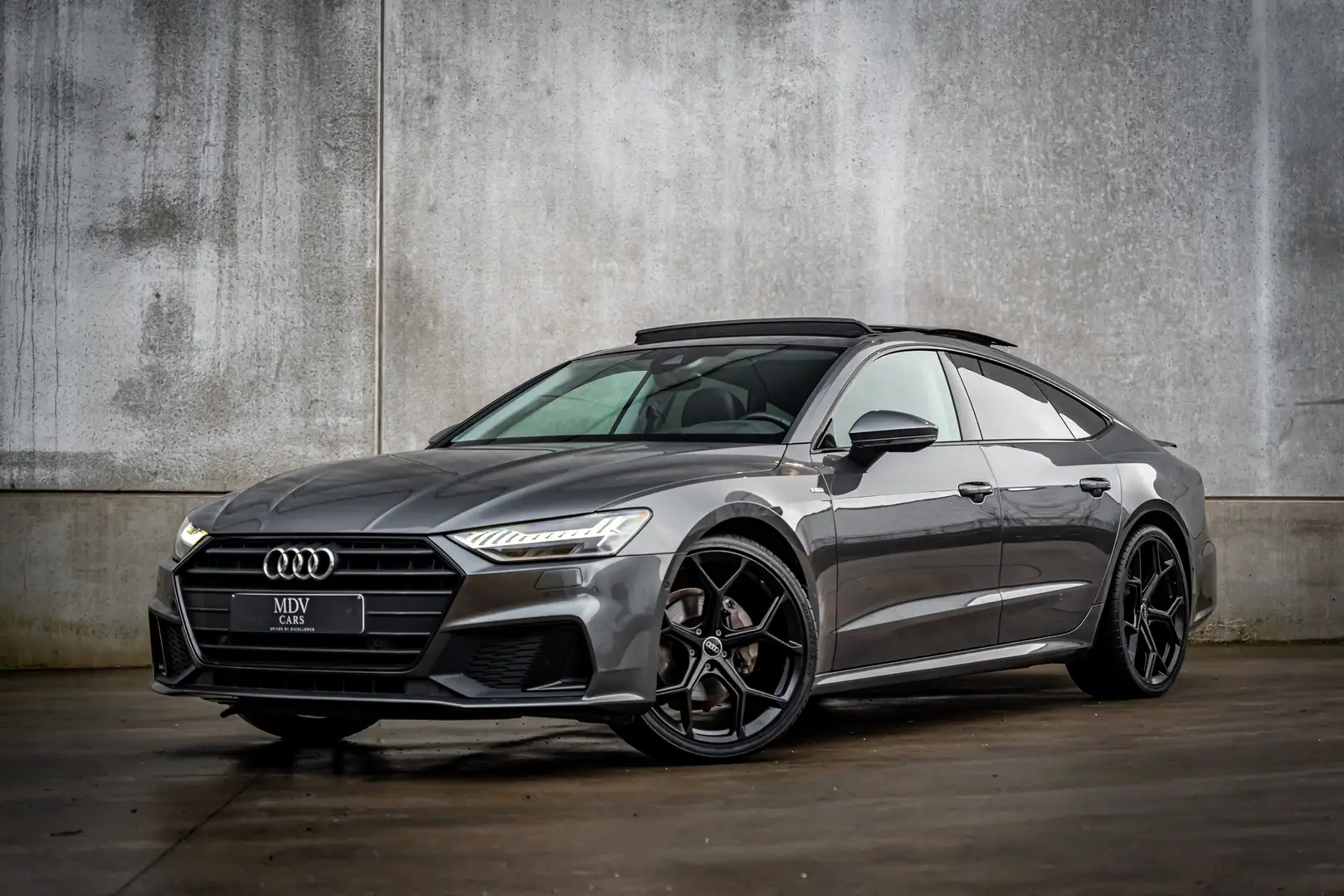 Audi A7 S-LINE*TOITPANORAMIQUE Noir - 1