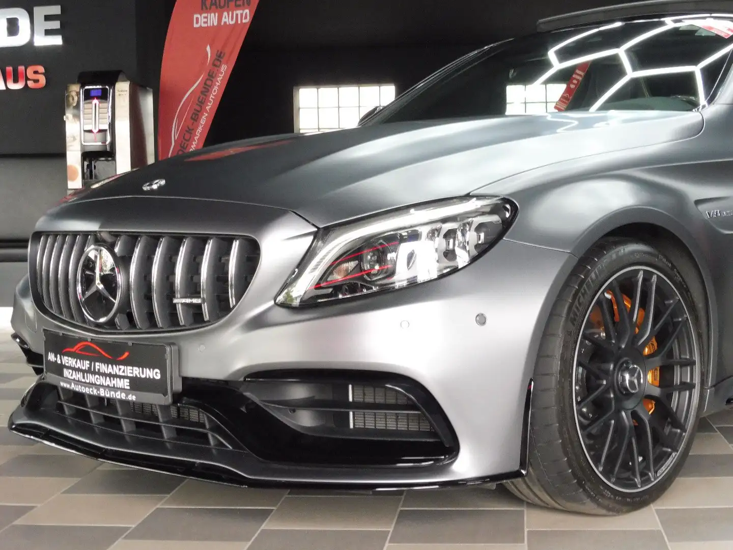 Mercedes-Benz C 63 AMG C 63 S AMG Coupé Performance Head-Up/Pano/360° Grau - 1