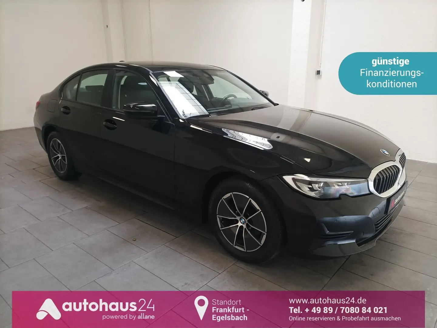BMW 318 3er - 318 d Navi|LED|Sitzhzg. Noir - 1