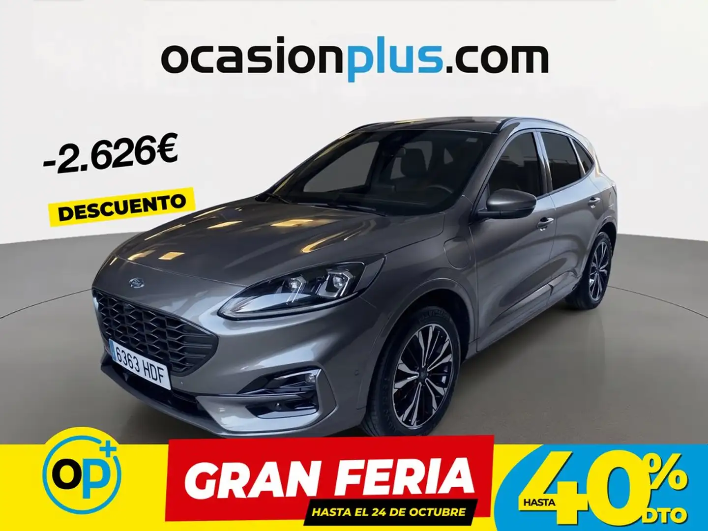 Ford Kuga 2.5 Duratec PHEV ST-Line X 4x2 Gris - 1