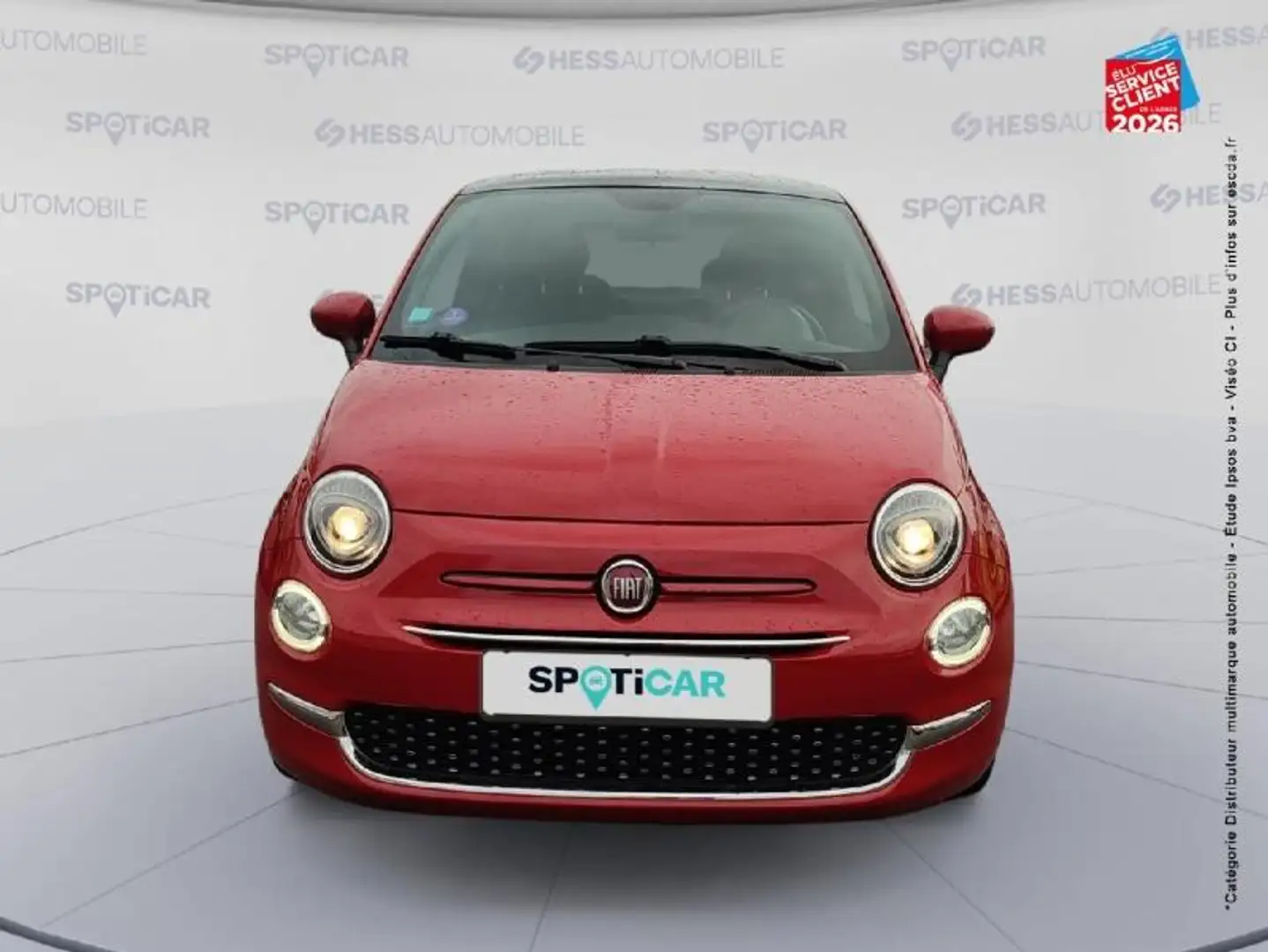 Fiat 500 1.0 70ch BSG S\u0026S (RED) Rouge - 2