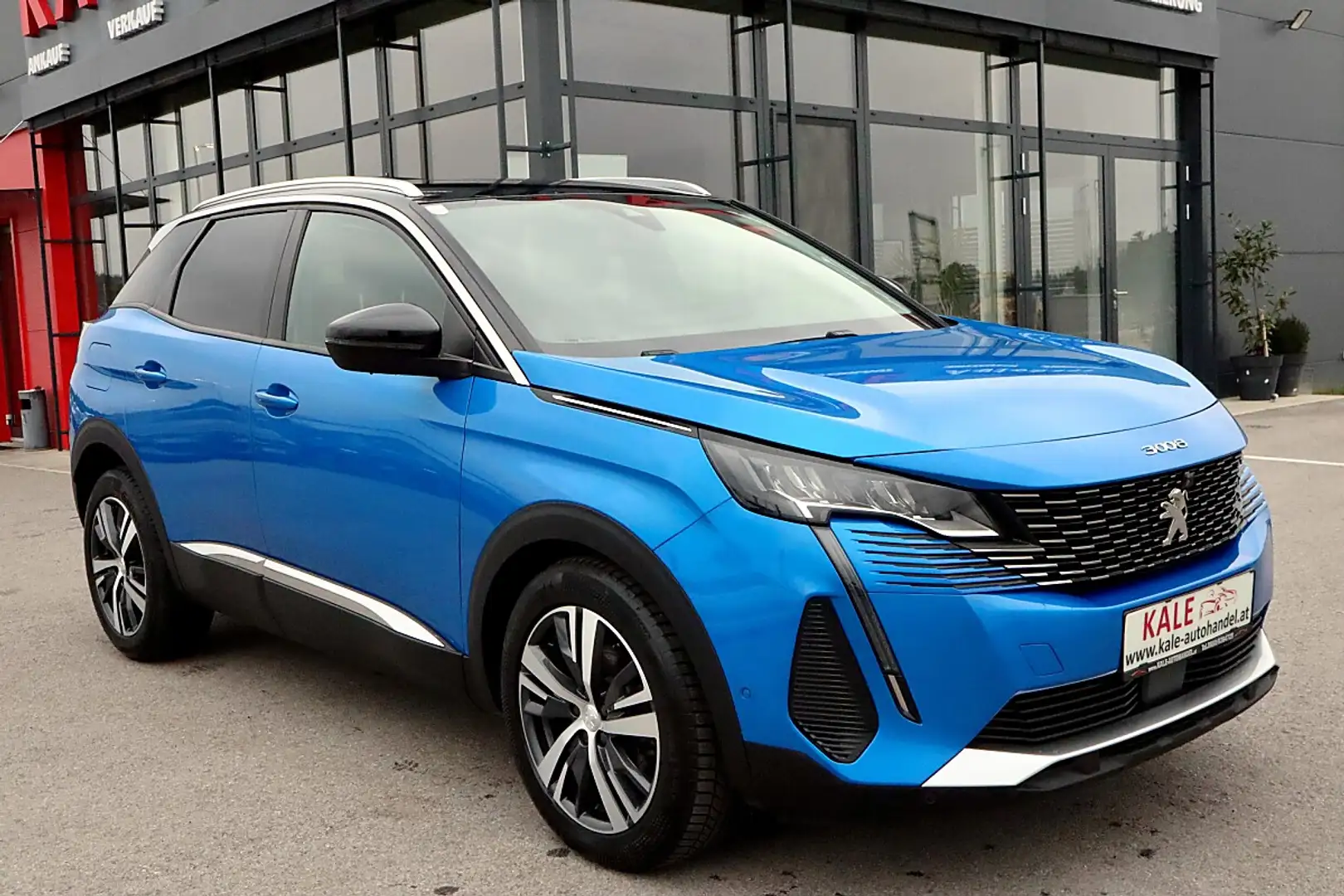 Peugeot 3008 BlueHDi 130 S&S EAT8 Allure Pack*1.Besitz*LED*N... Blau - 2