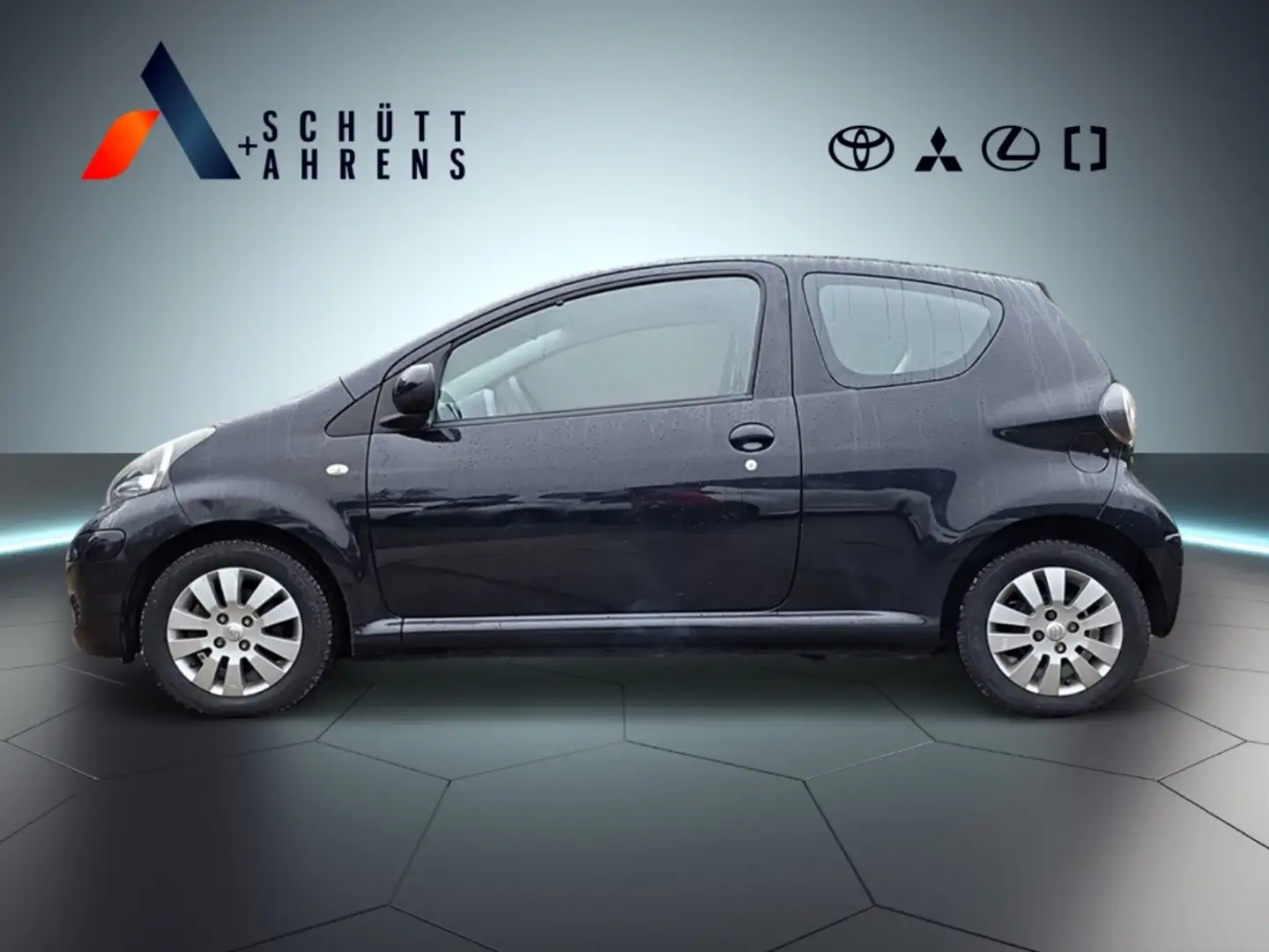 Toyota Aygo Cool 1,0 l 3-tg. ESP ZV Klima Radio Schwarz - 2