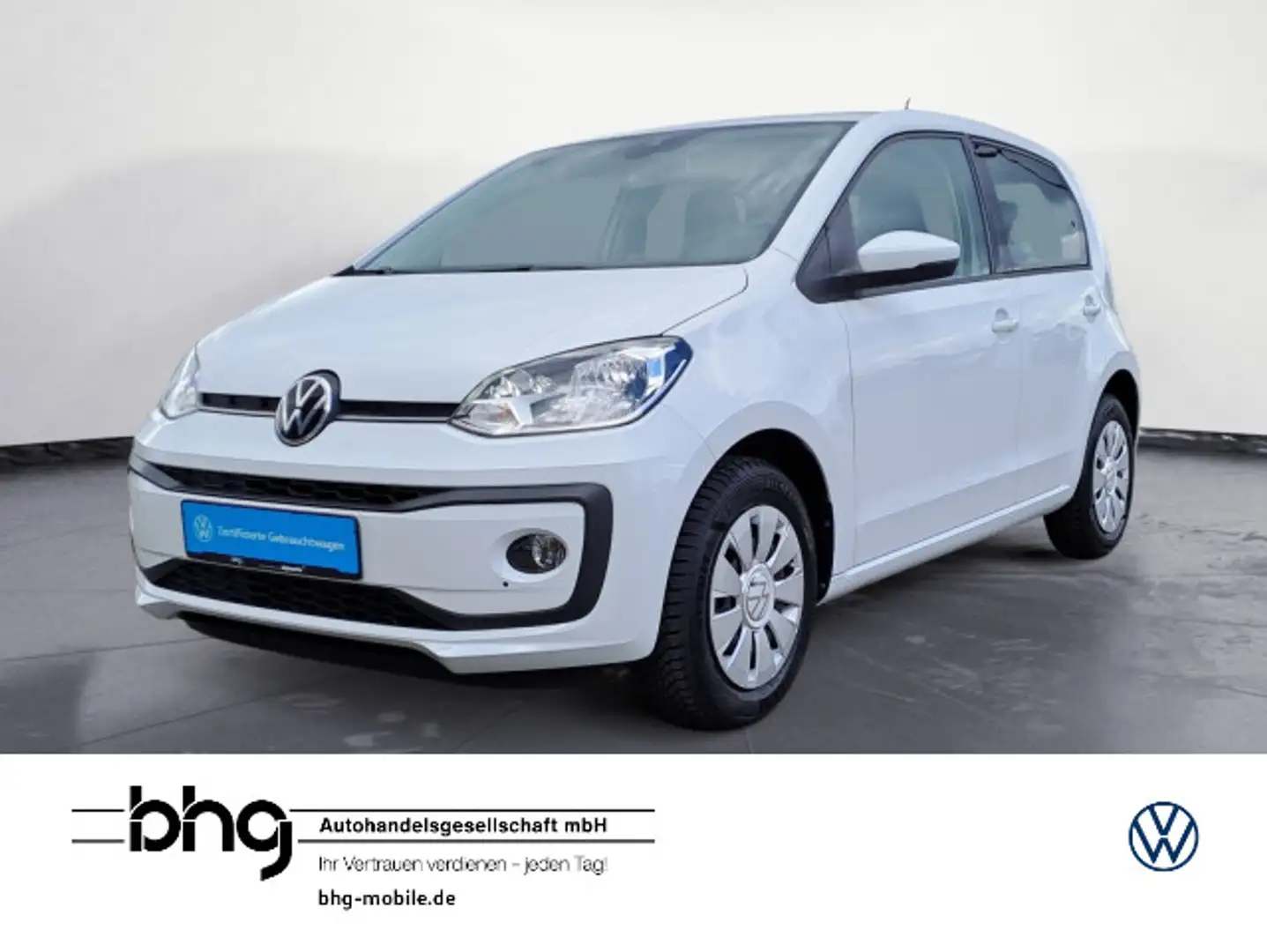 Volkswagen up! Sitzheizung GRA Kamera PDC Regensensor DAB+ Weiß - 1