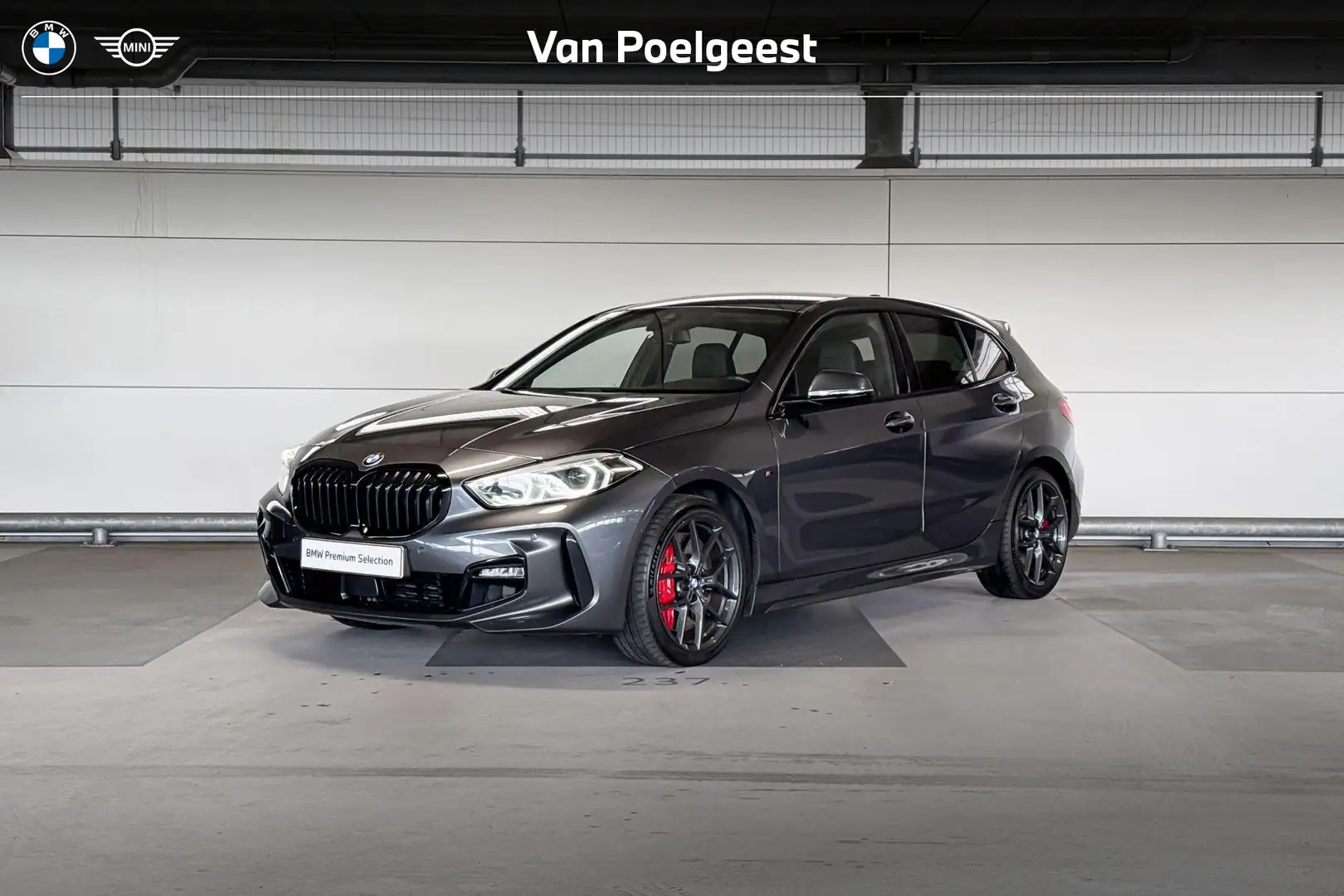 BMW 120 1 Serie 120i High Executive Edition Gris - 1