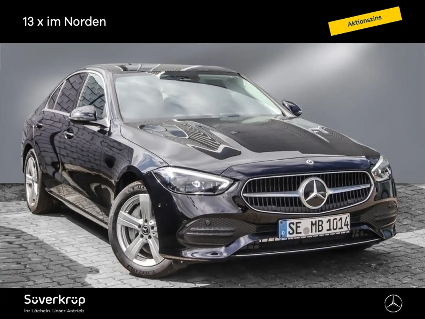 Mercedes-Benz C 300 e +AVANTGARDE KAMERA SPUR PDC SHZ Schwarz - 1