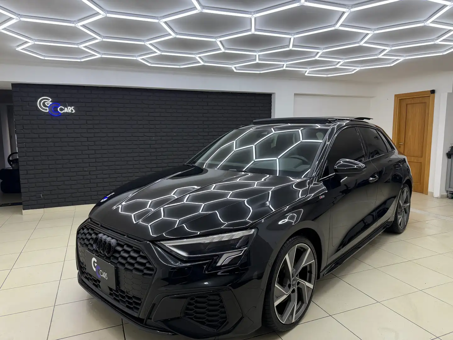 Audi A3 Sportback 35 2.0 tdi S line Edition s-tronic FULL Noir - 1
