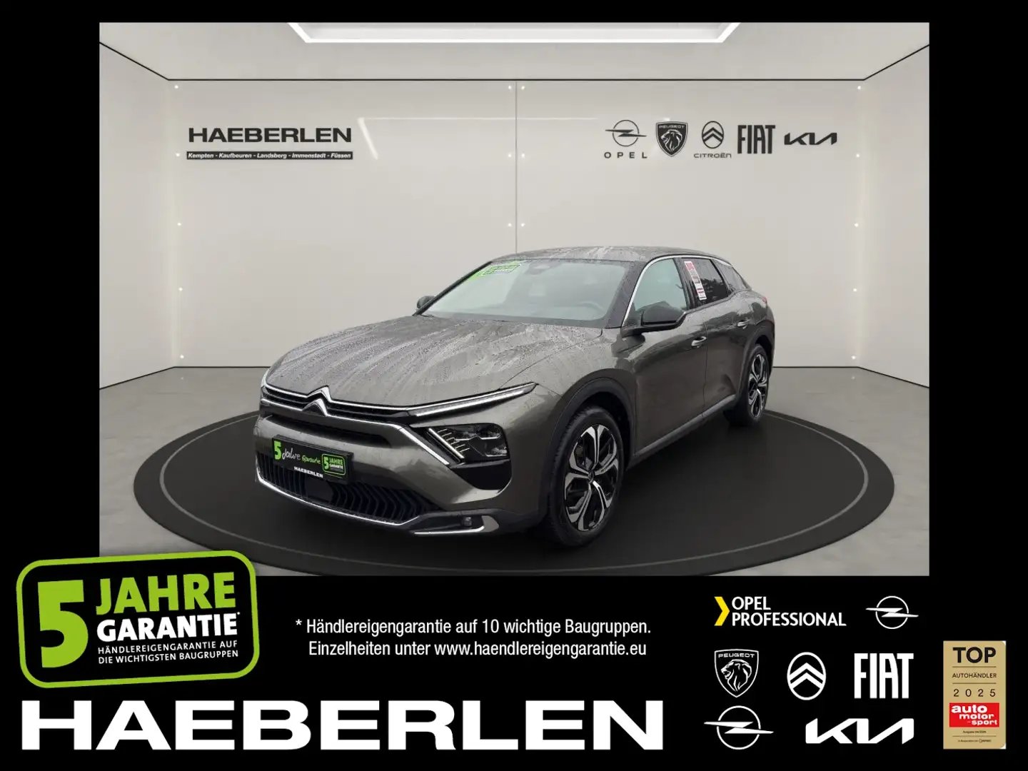Citroen C5 X 1.2 PureTech 130 Plus LED+Navi+2xKlima+Kam. Grijs - 1