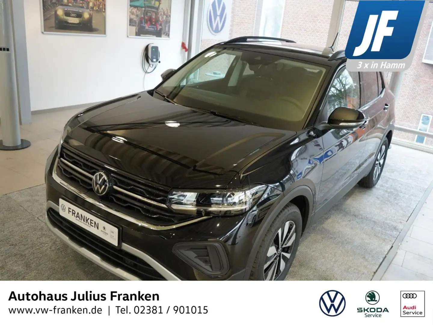 Volkswagen T-Cross Life 1.0 l TSI OPF 85 kW (116 PS) Navi LED Schwarz - 1