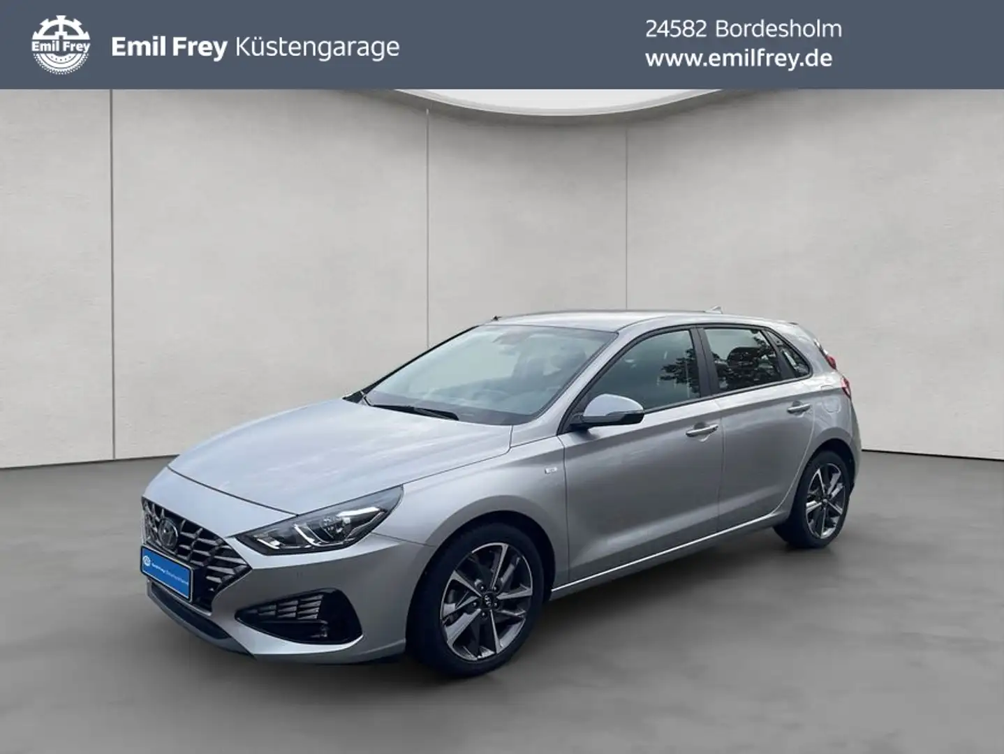Hyundai i30 1.0 T-GDI 48V-Hybrid Trend GJR ISOFIX LED Zilver - 1