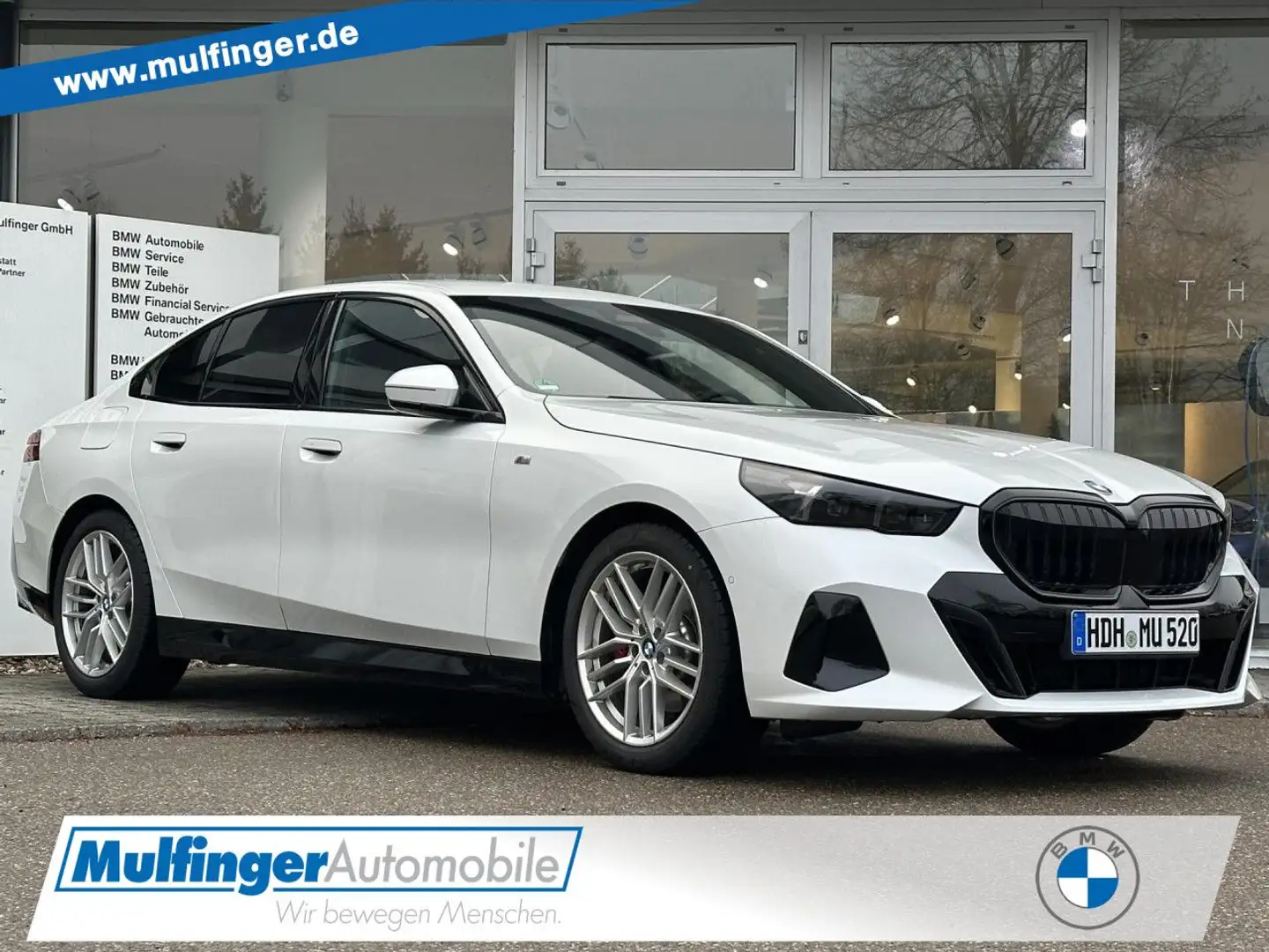 BMW 520 d M Sport Pro HUD ACC SurrView.H/K LED AHK20 Weiß - 1