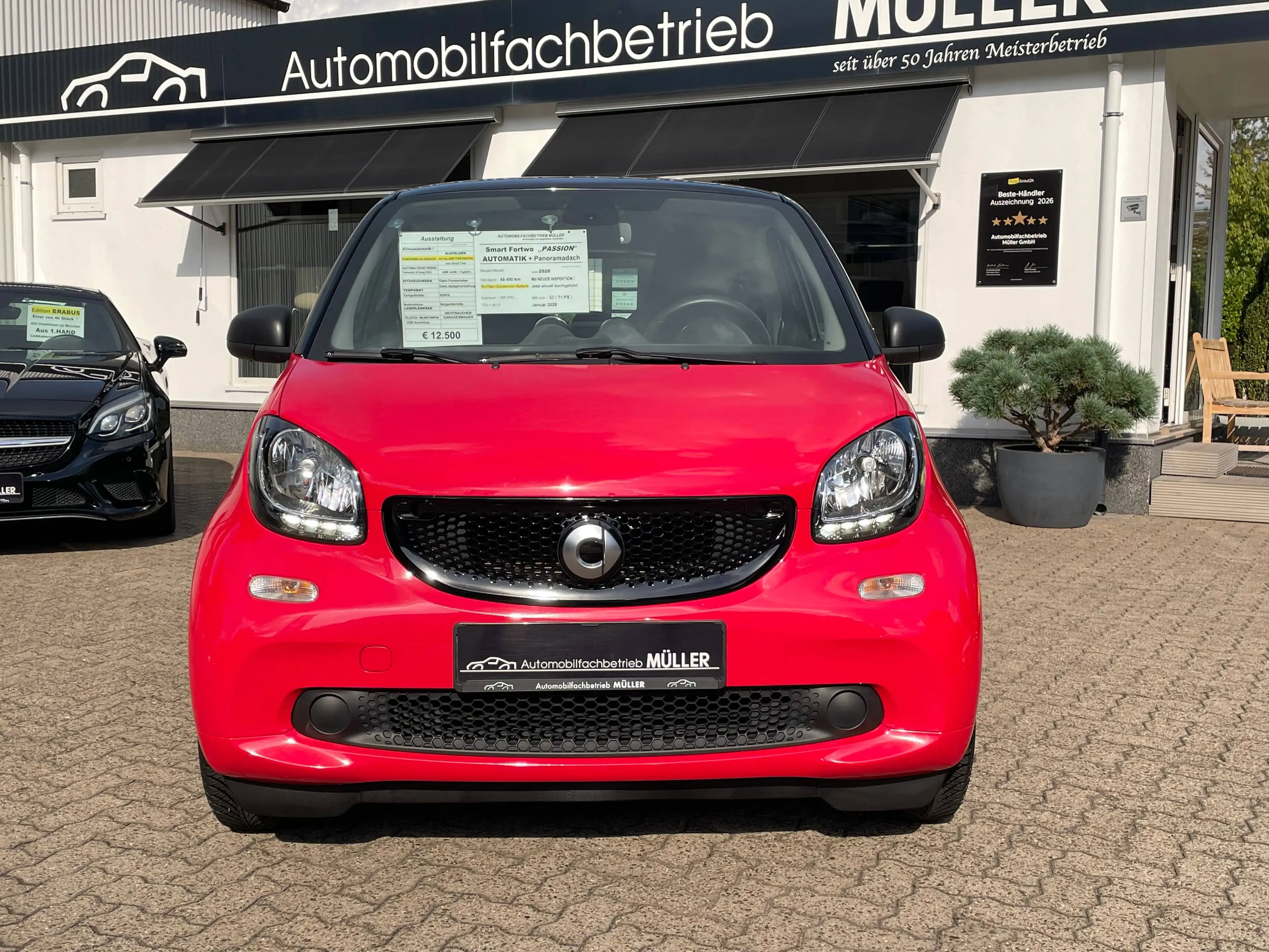 smart forTwo smart fortwo"Passion"AUTOMATIK(Twinamic)+Panoramaglasdach+KLIMATRONIC+Sitzhzg+Tempomat — photo 9