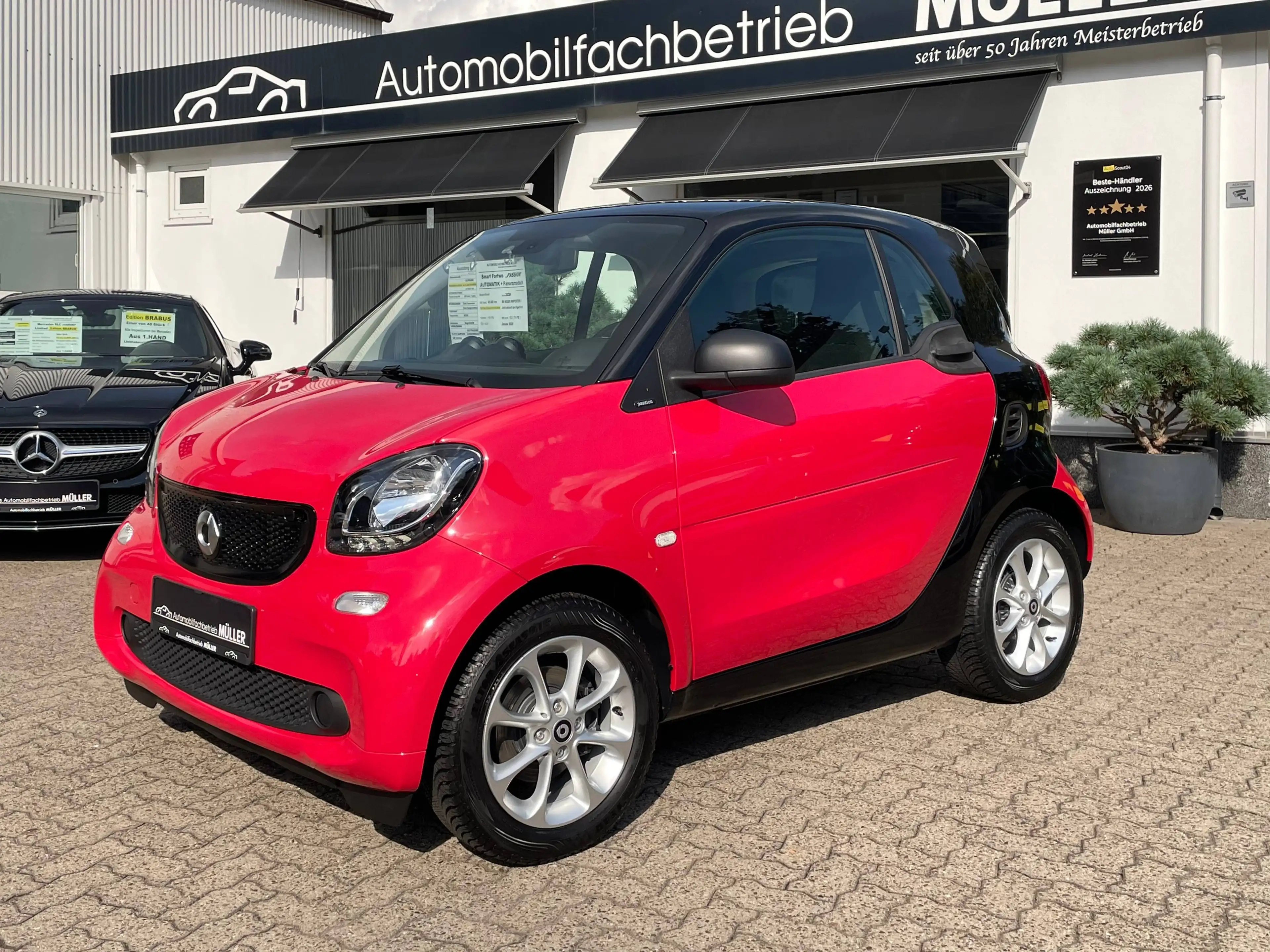 smart forTwo smart fortwo"Passion"AUTOMATIK(Twinamic)+Panoramaglasdach+KLIMATRONIC+Sitzhzg+Tempomat — photo 4