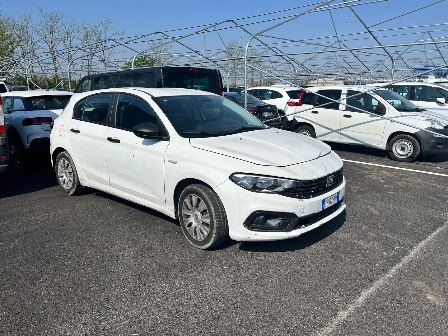Fiat Tipo Tipo 5p 1.3 mjt   TARGA GH076HY Weiß - 2