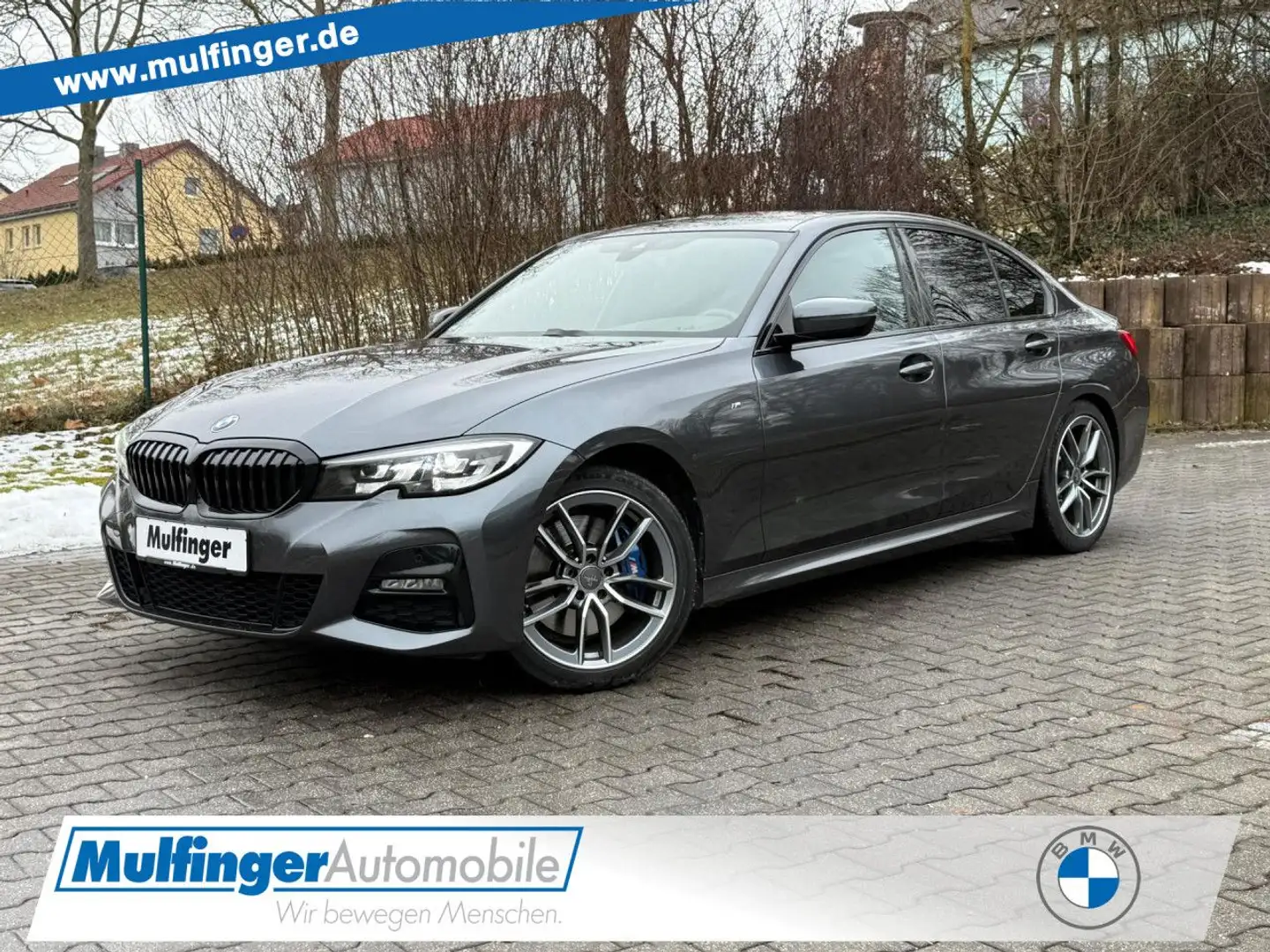 BMW 320 i M Sport LivePro.HiFi Glasd.KomfZ.19"Fin.391 Grau - 1