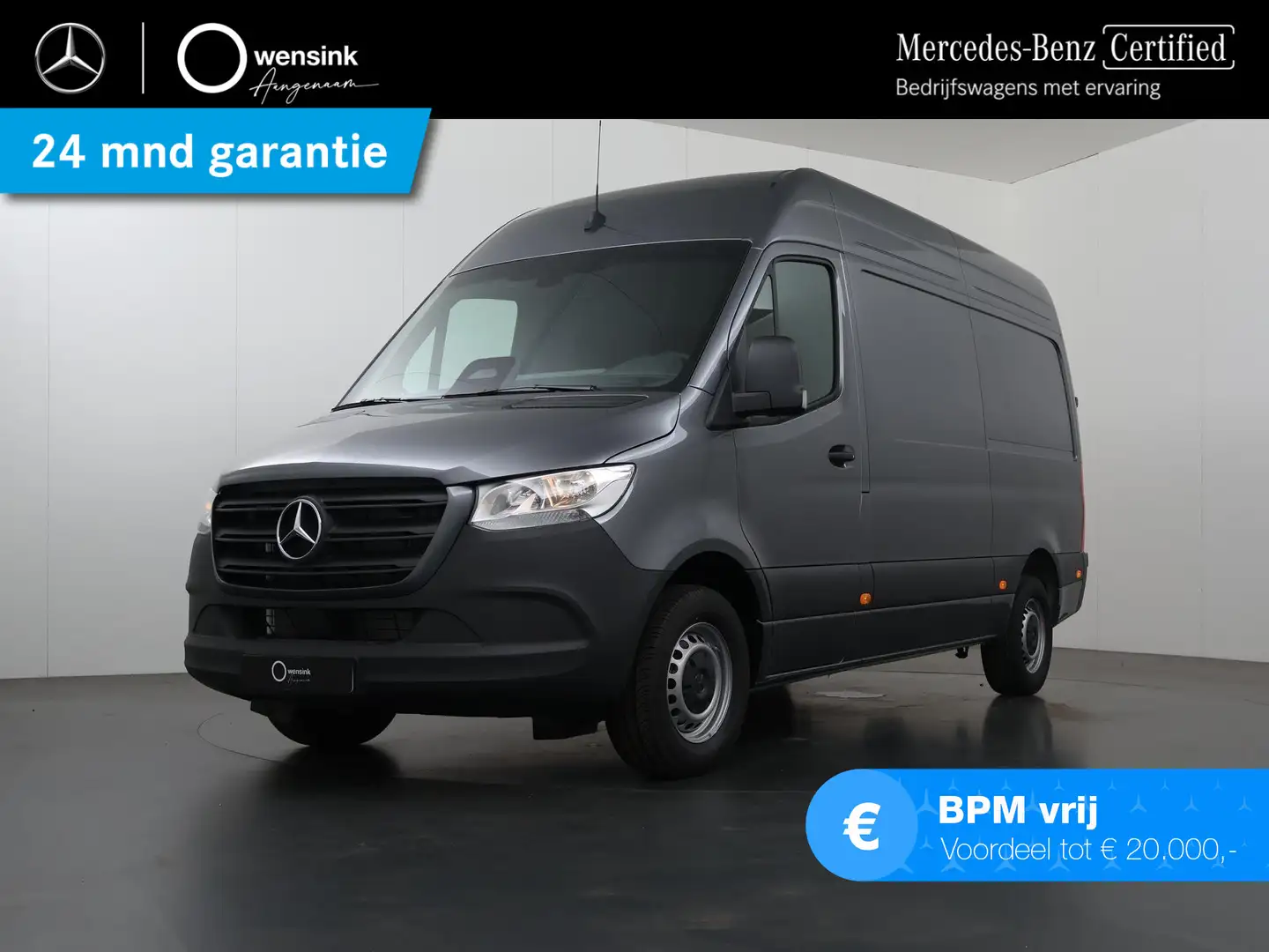 Mercedes-Benz Sprinter 315 CDI | L2 H2 | RWD | PRO | Aut. | BPM VRIJ! | 3 Grijs - 1