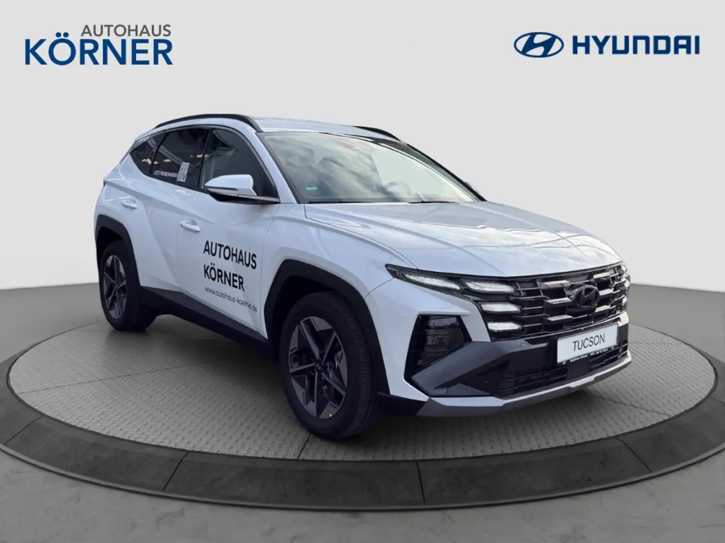 Hyundai TUCSON HYBRID 1.6 T-GDI TREND KRELL MATRIX LED EL. HECKKL Weiß - 1