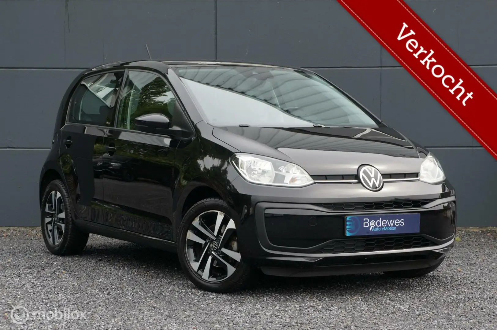 Volkswagen up! 1.0 United Apple Carplay/Android Auto Airco ! Schwarz - 1