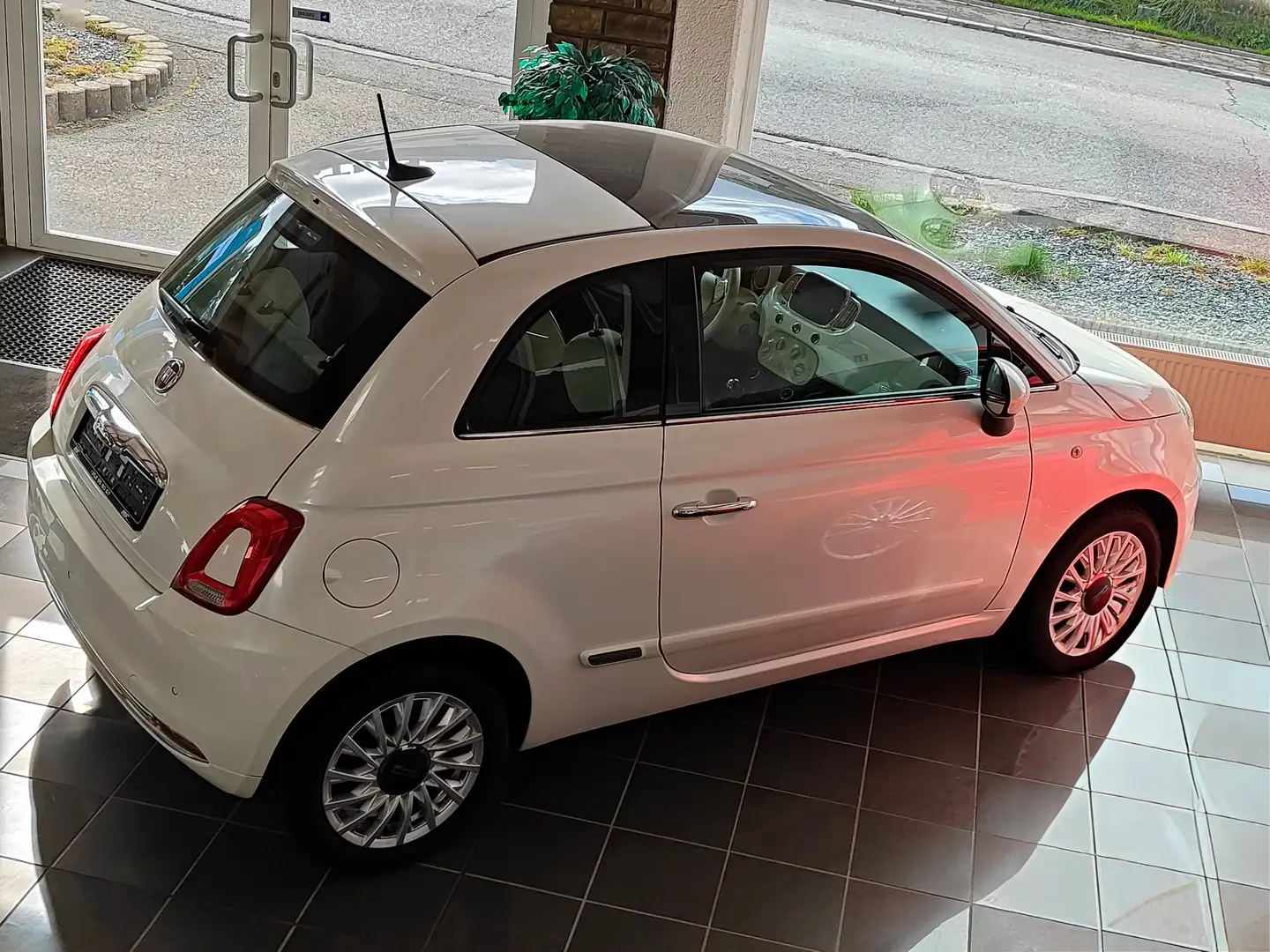 Fiat 500 500 1.2 8V Mirror Blanc - 1