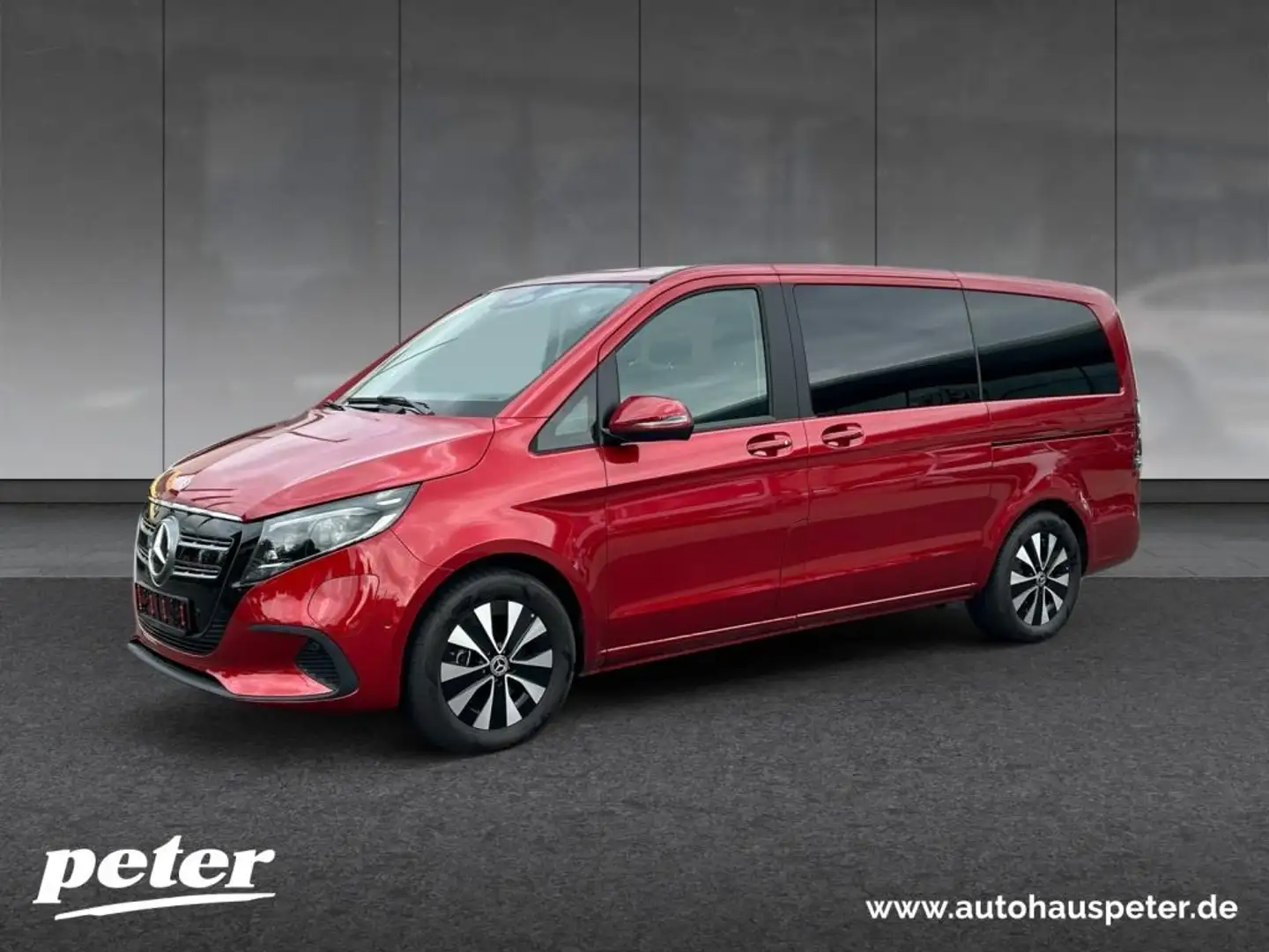 Mercedes-Benz EQV 300 Lang LED+MBUX+KAMERA Rouge - 2