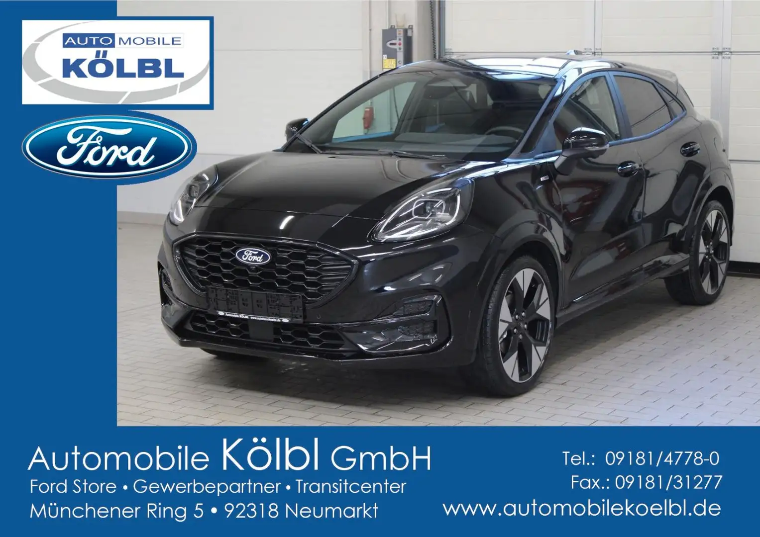 Ford Puma 1.0 ST-Line X Aut.,360° KAMERA/iACC/LMR19'' Schwarz - 1