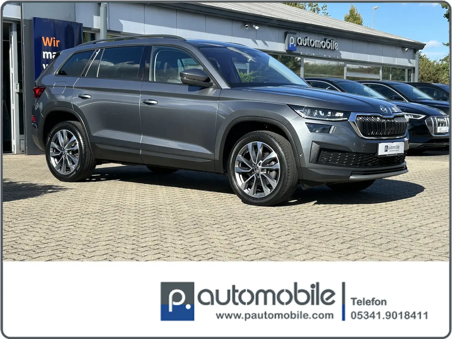 Skoda Kodiaq 2.0 TDI DSG Tour*Traveller Plus*Matrix*VC Grijs - 2