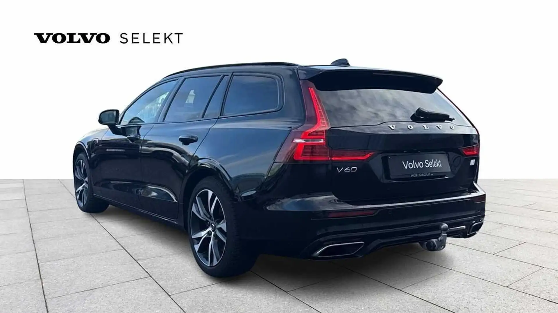 Volvo V60 Recharge R-Design, T6 AWD plug-in hybrid Noir - 2