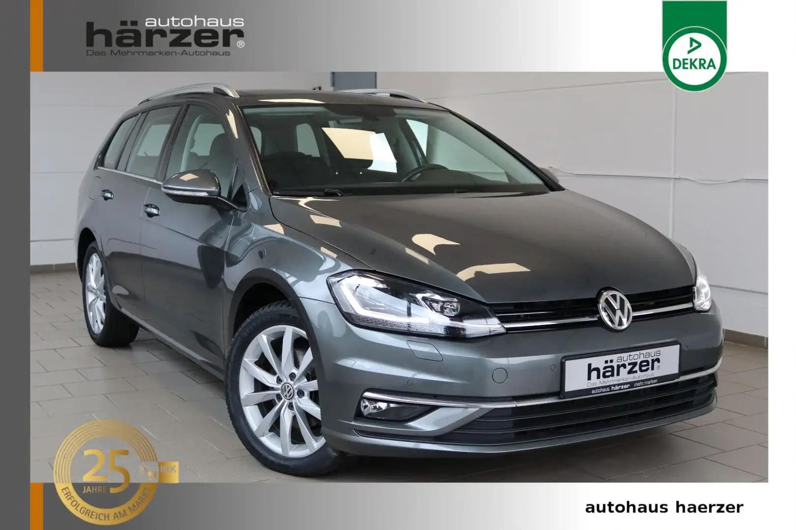 Volkswagen Golf VII Var. Highline DSG *LED*NAV*PANO*Standhz Gris - 1