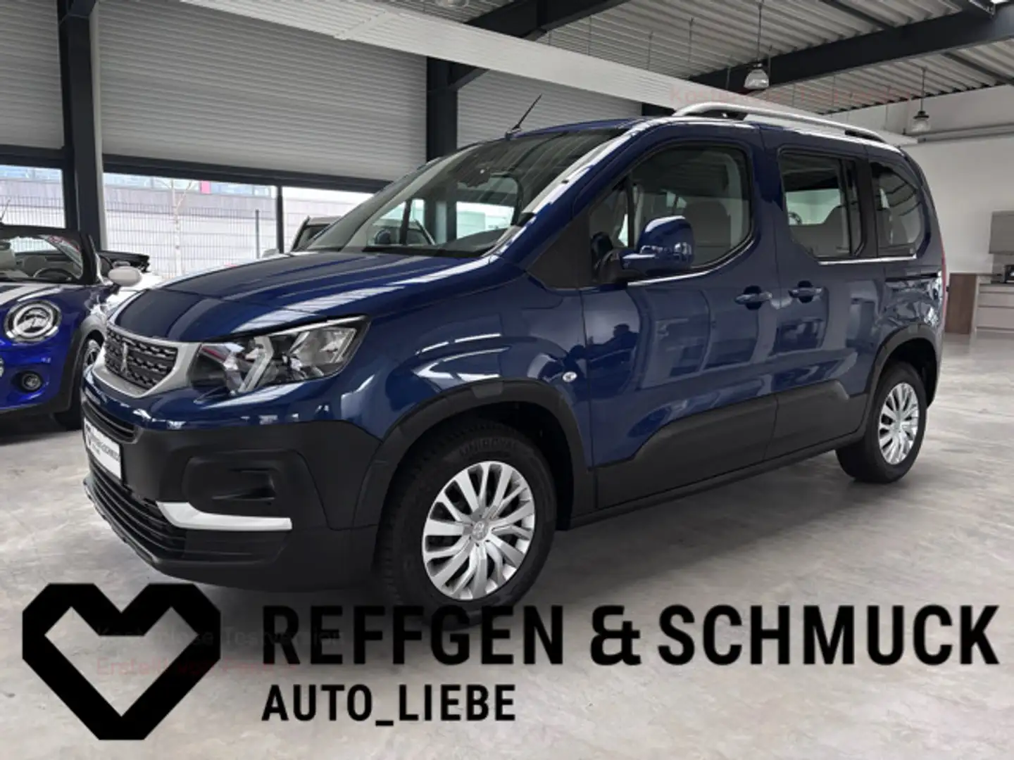 Peugeot Rifter ACTIVE AUTOMAT KLIMA+7SITZER+NAVI+AHK+TÜV Niebieski - 1