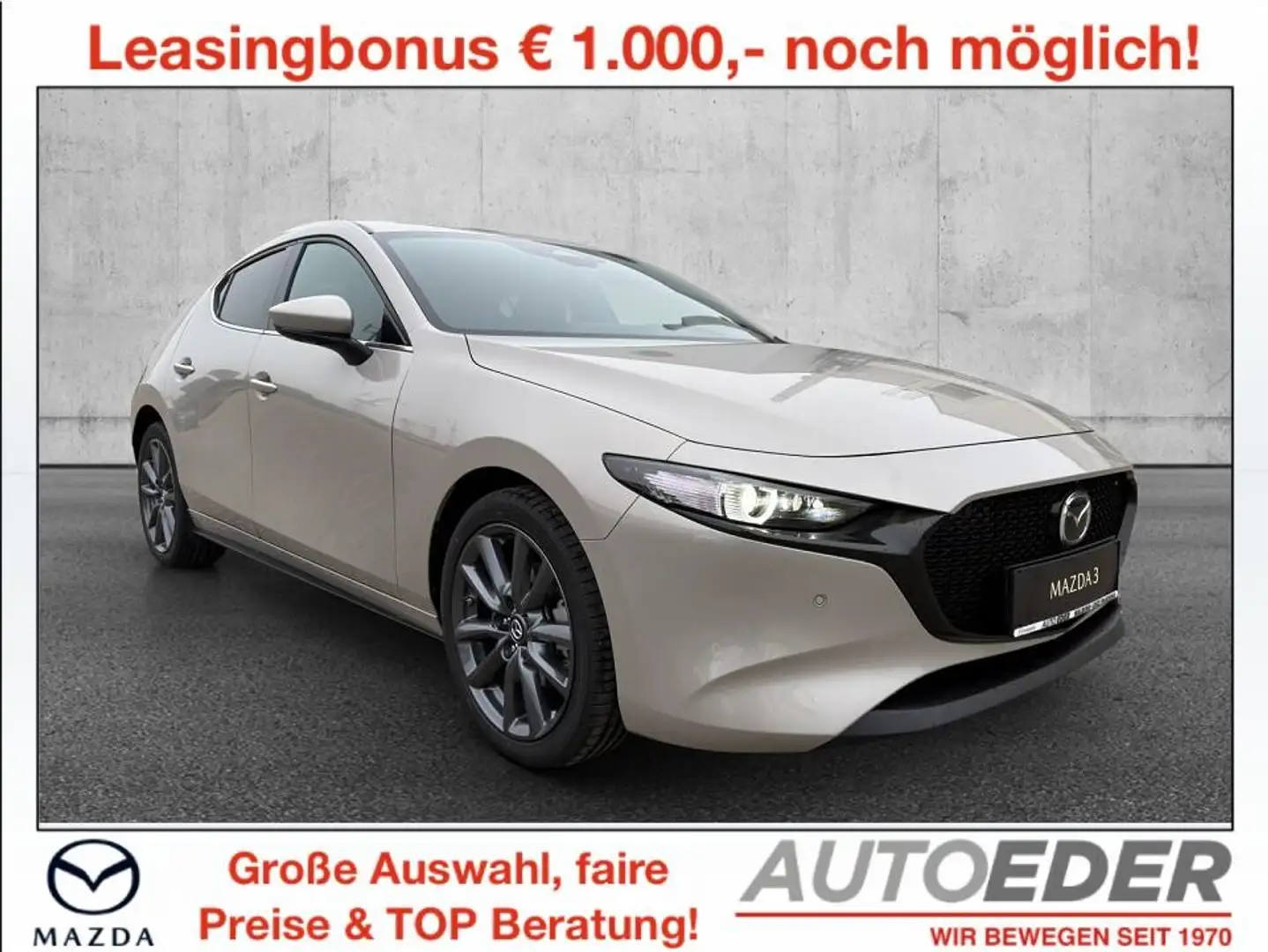 Mazda 3 Mazda3 e-Skyactiv-G140 Exclusive-Line Aut. - 1