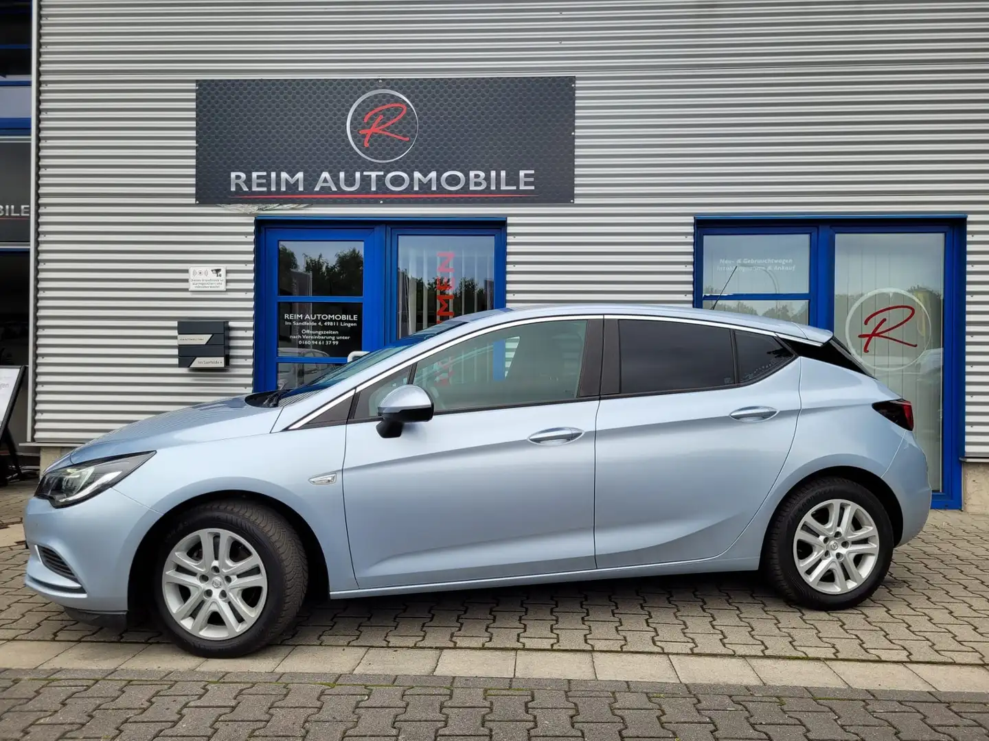 Opel Astra K  1,0 AUTOMATIK "Edition"*SHZ*KAMERA*TEMPOMAT* Blau - 2