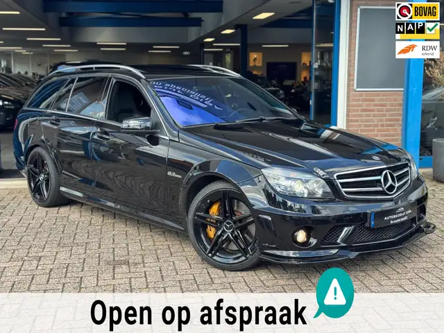 Mercedes-Benz C 63 AMG Estate 2009 ZWART Youngtimer!