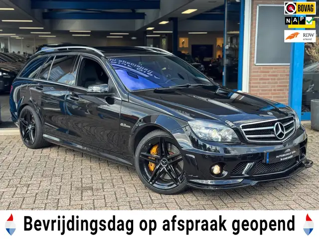 Mercedes-Benz C 63 AMG Estate 2009 ZWART Youngtimer!